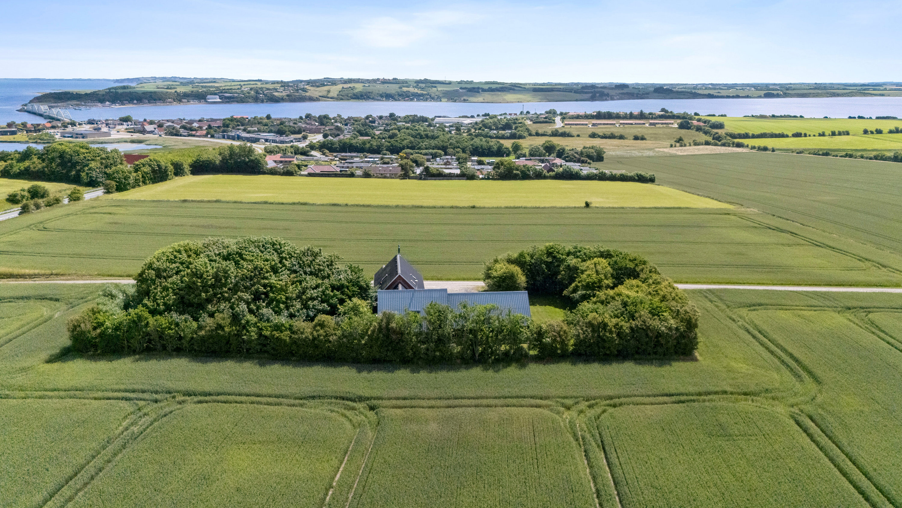 Fremhævet luftfoto billede i fuldskærmstilstand. Billede af Vilsundvej 57, Vilsund, 7752 Snedsted