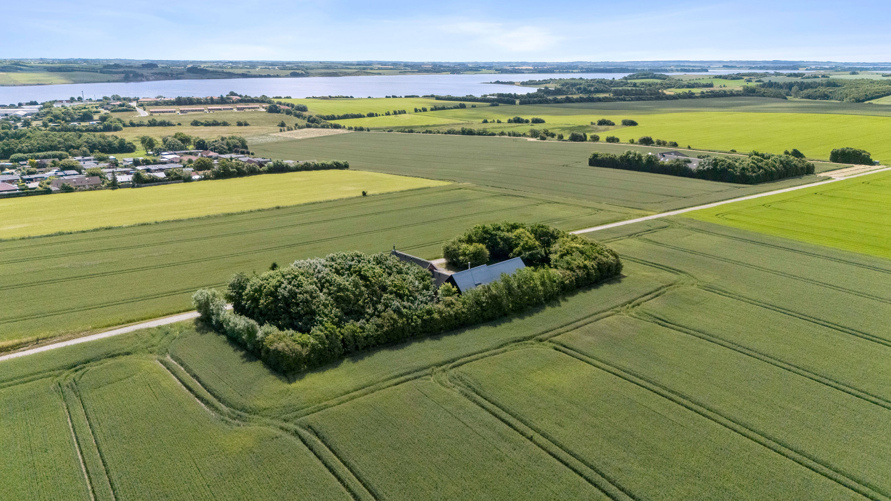 Fremhævet luftfoto billede i fuldskærmstilstand. Billede af Vilsundvej 57, Vilsund, 7752 Snedsted