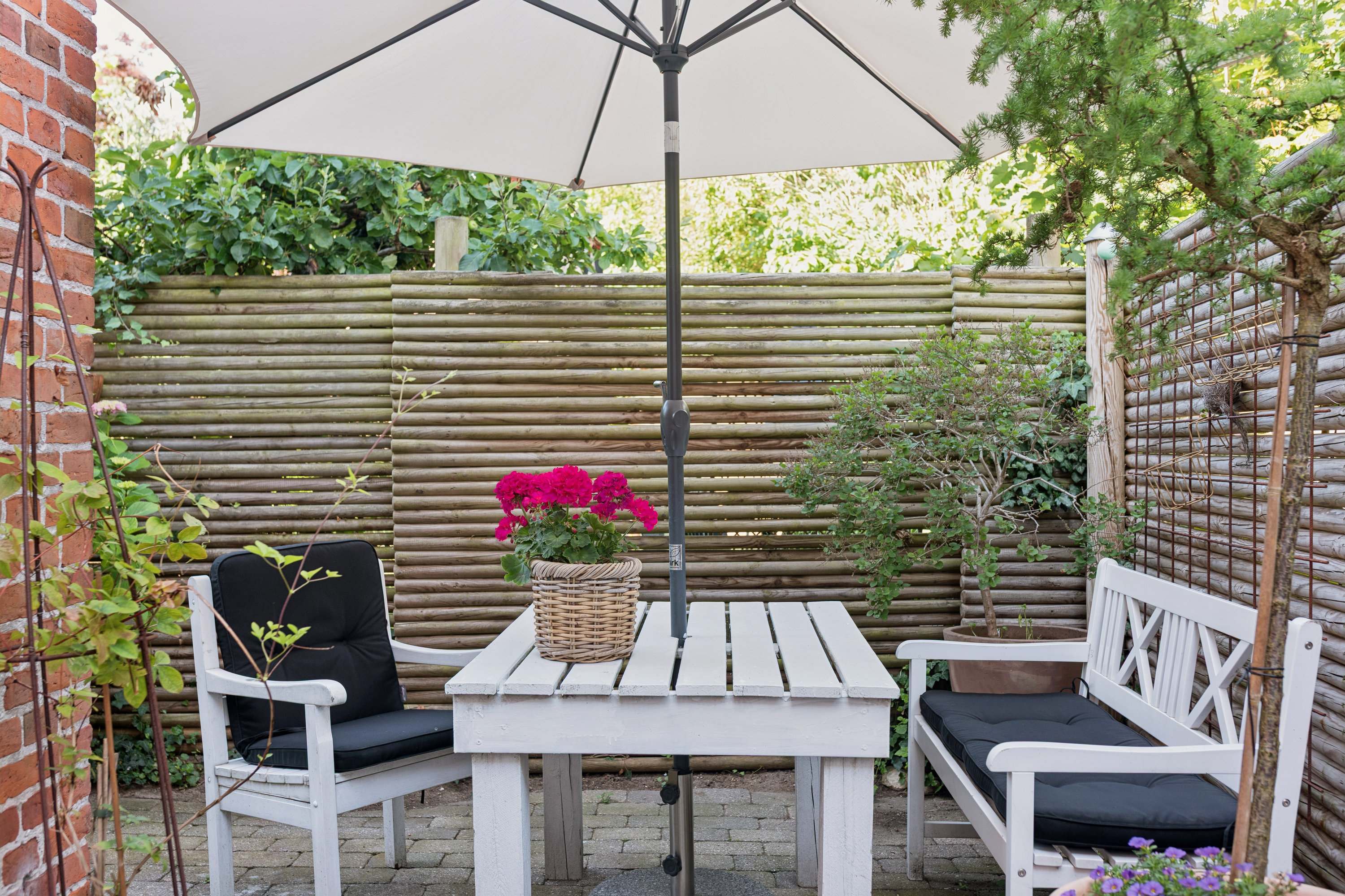 Fremhævet terrasse billede i fuldskærmstilstand. Billede af Lystoftevej 47, st. tv., 2800 Kongens Lyngby