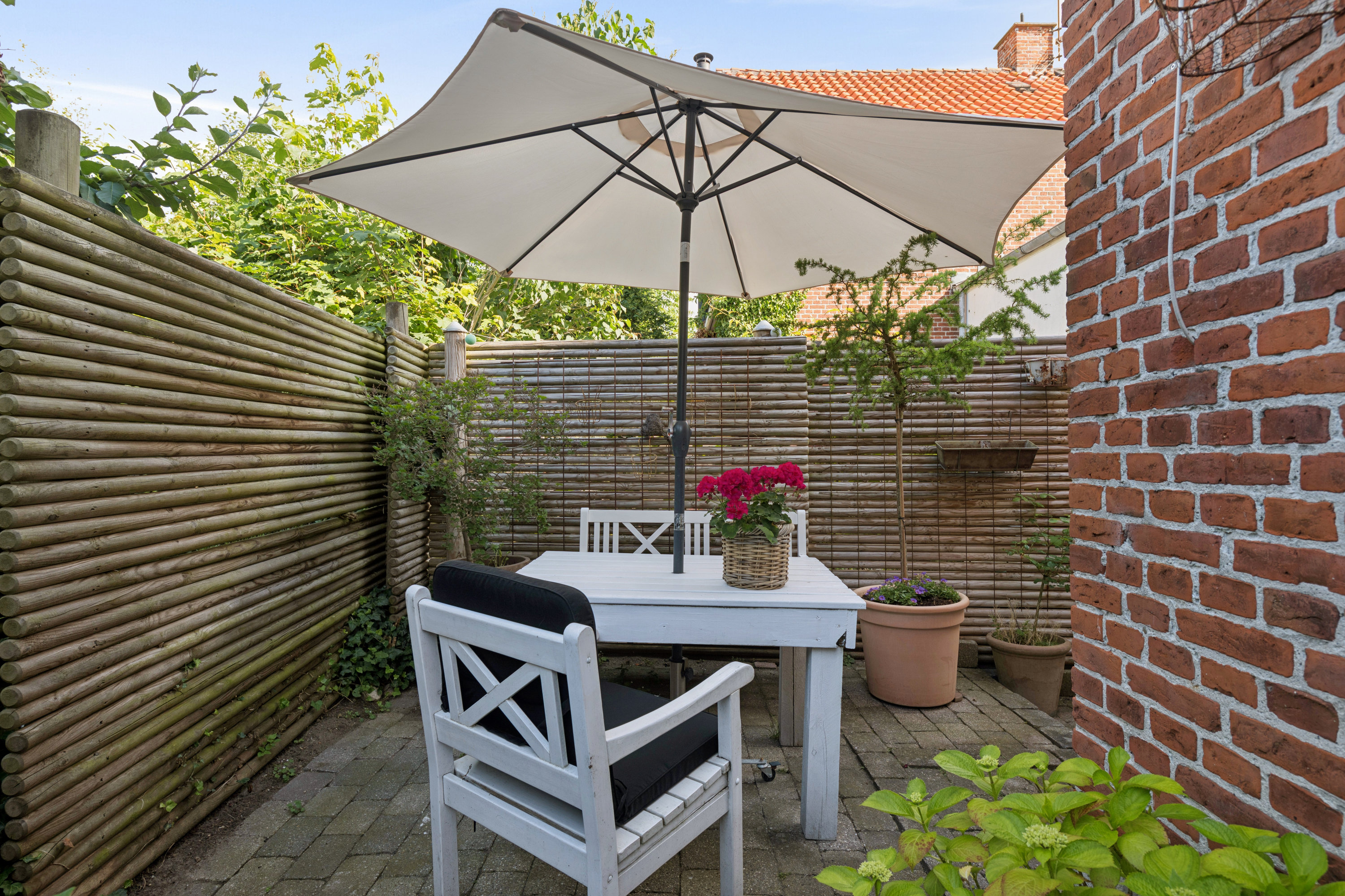 Fremhævet terrasse billede i fuldskærmstilstand. Billede af Lystoftevej 47, st. tv., 2800 Kongens Lyngby