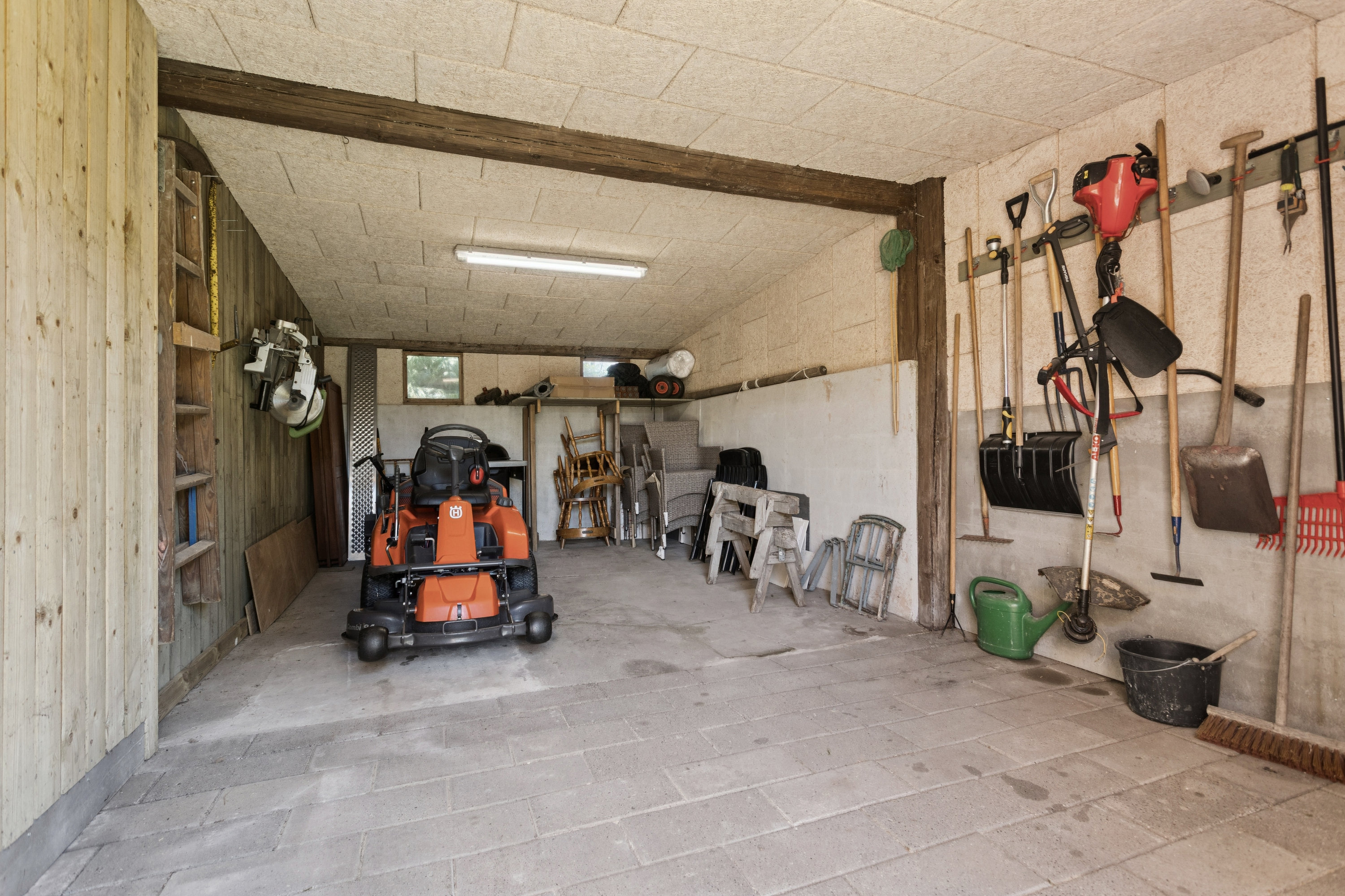 Fremhævet garage billede i fuldskærmstilstand. Billede af Mosevej 6A, Virksund, 7840 Højslev