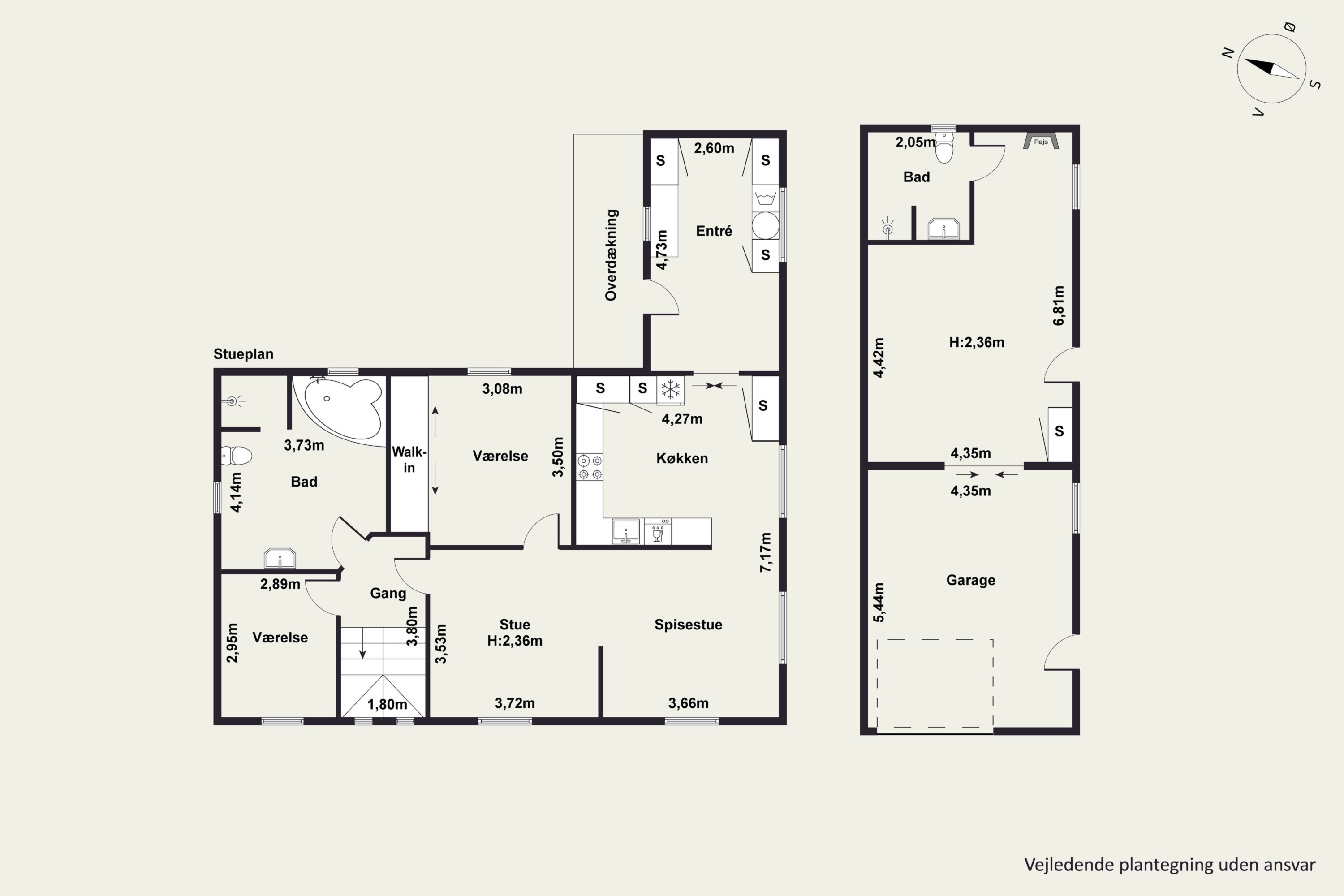 Plantegninger billede af Gl Kirkevej 17, Vejlby, 8961 Allingåbro