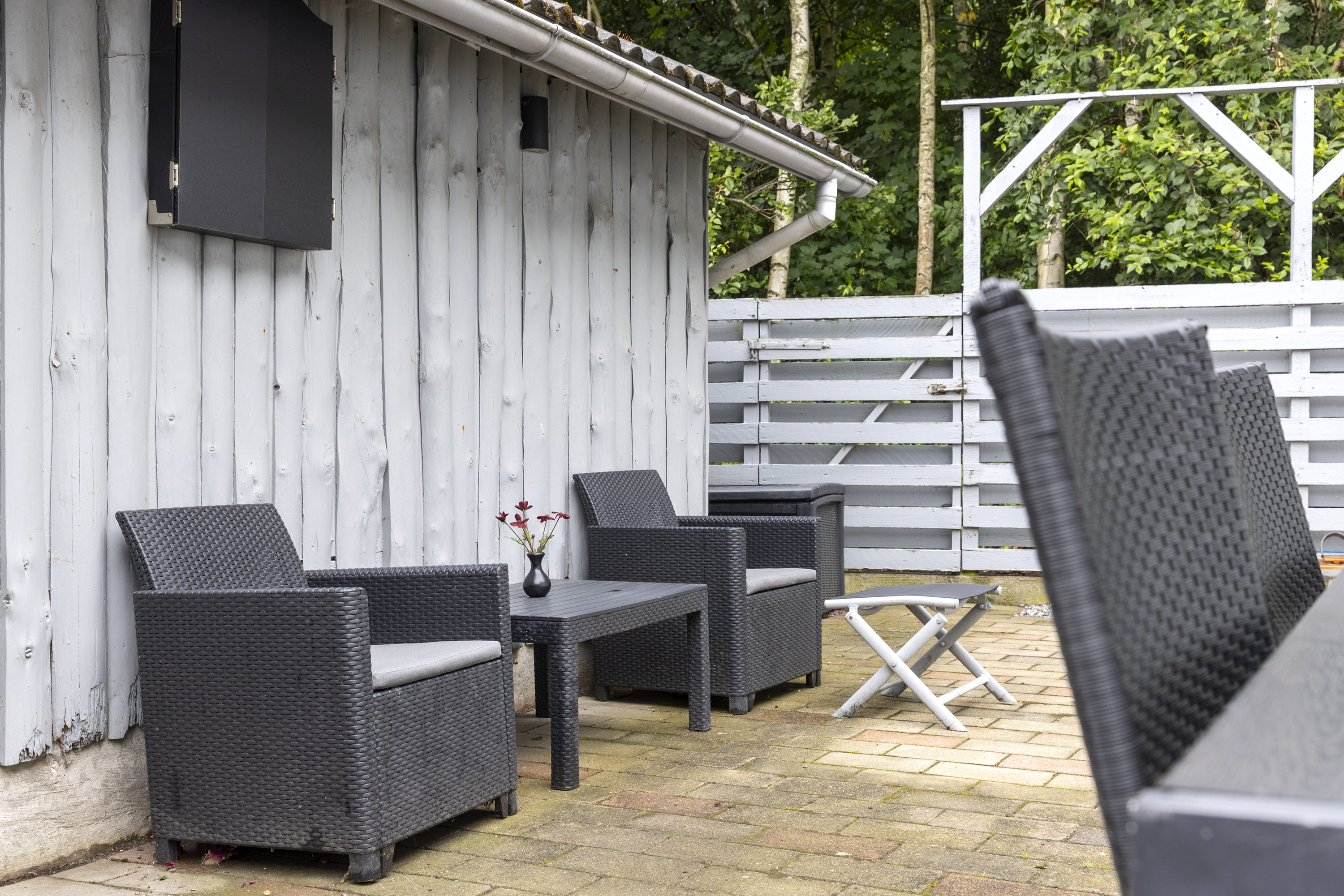 Fremhævet terrasse billede i fuldskærmstilstand. Billede af Hesselbjergvej 6, 4293 Dianalund