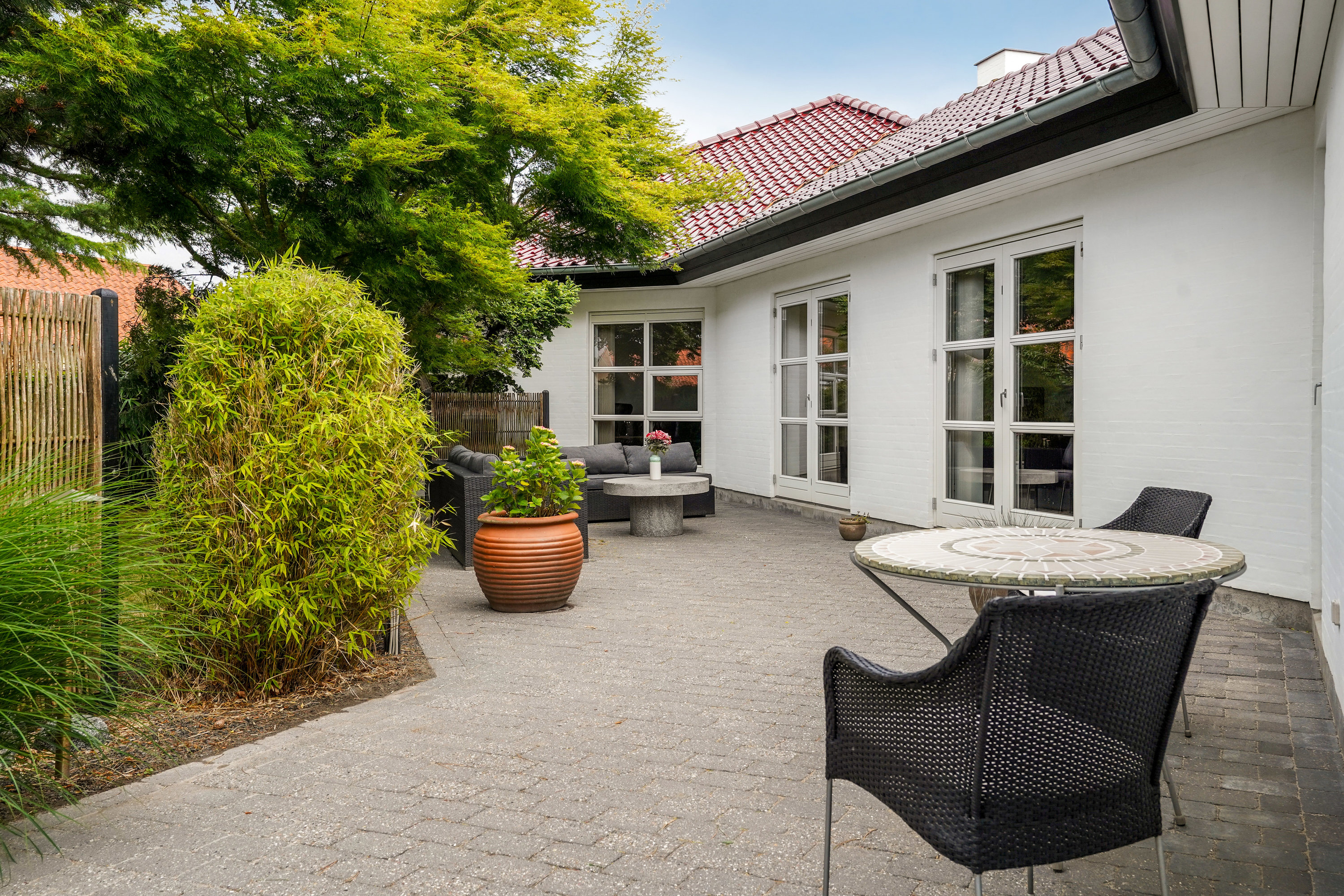 Fremhævet terrasse billede i fuldskærmstilstand. Billede af Fabers Alle 89, 5300 Kerteminde