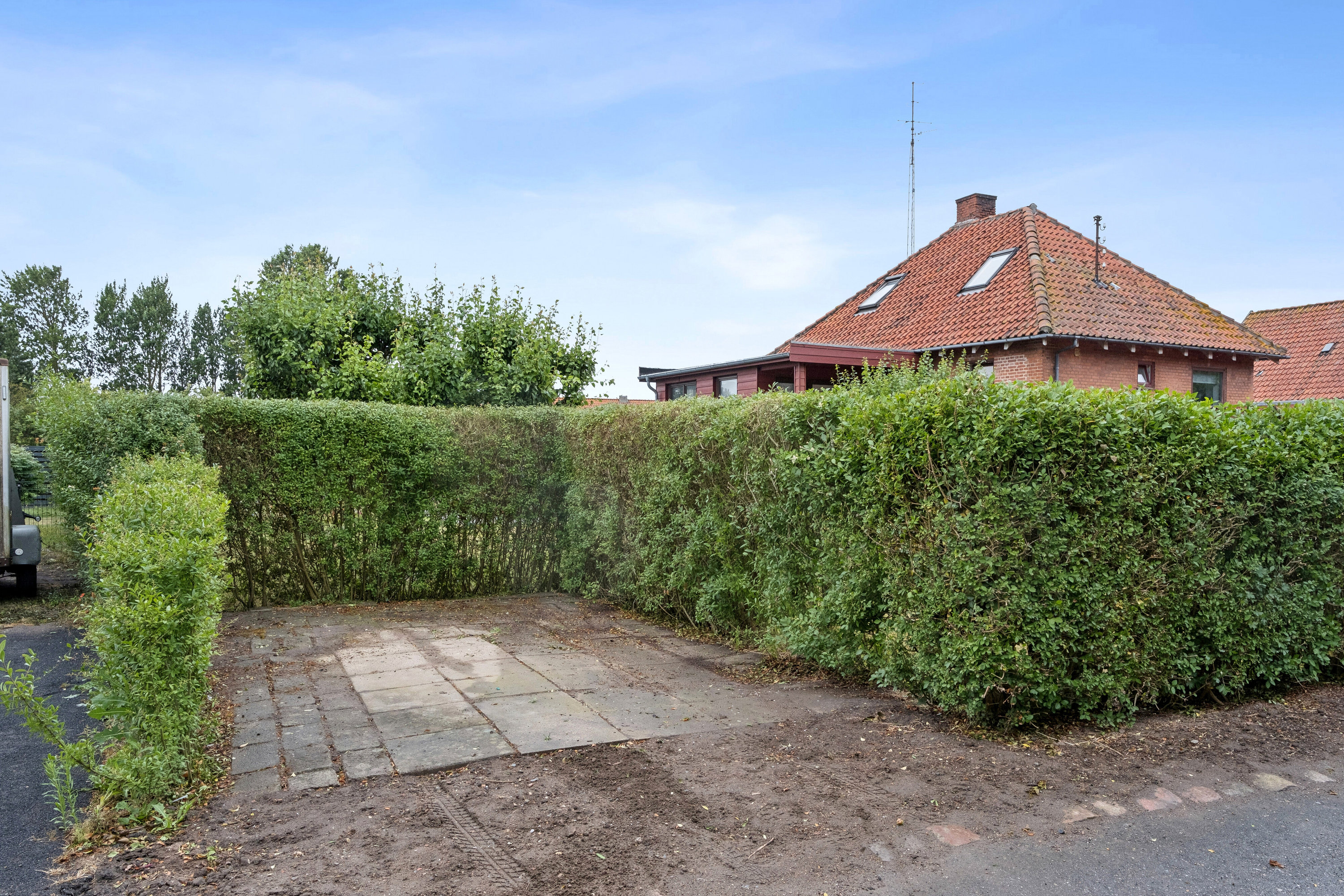 Fremhævet set fra vejen billede i fuldskærmstilstand. Billede af Maagevej 28, 4760 Vordingborg