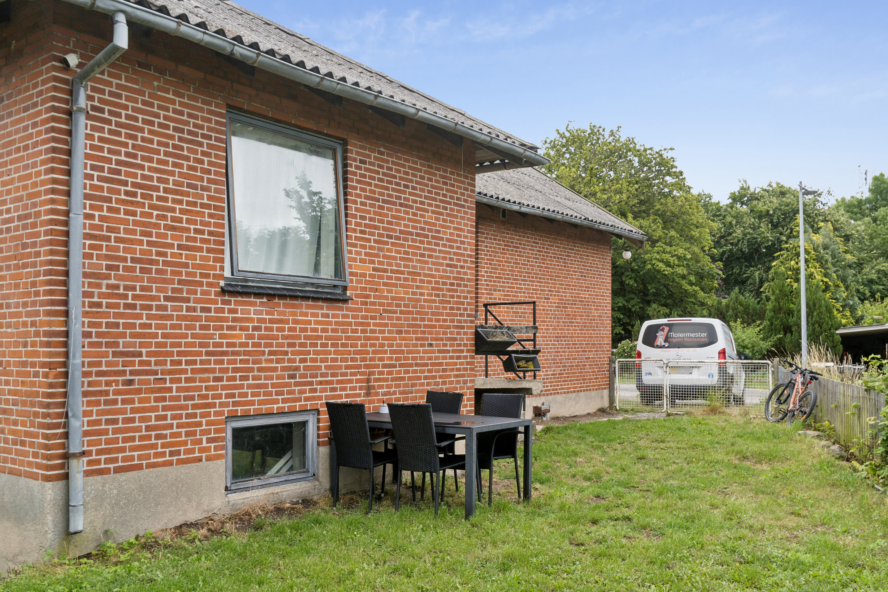 Fremhævet baghave billede i fuldskærmstilstand. Billede af Lerchenborgvej 110, 4400 Kalundborg