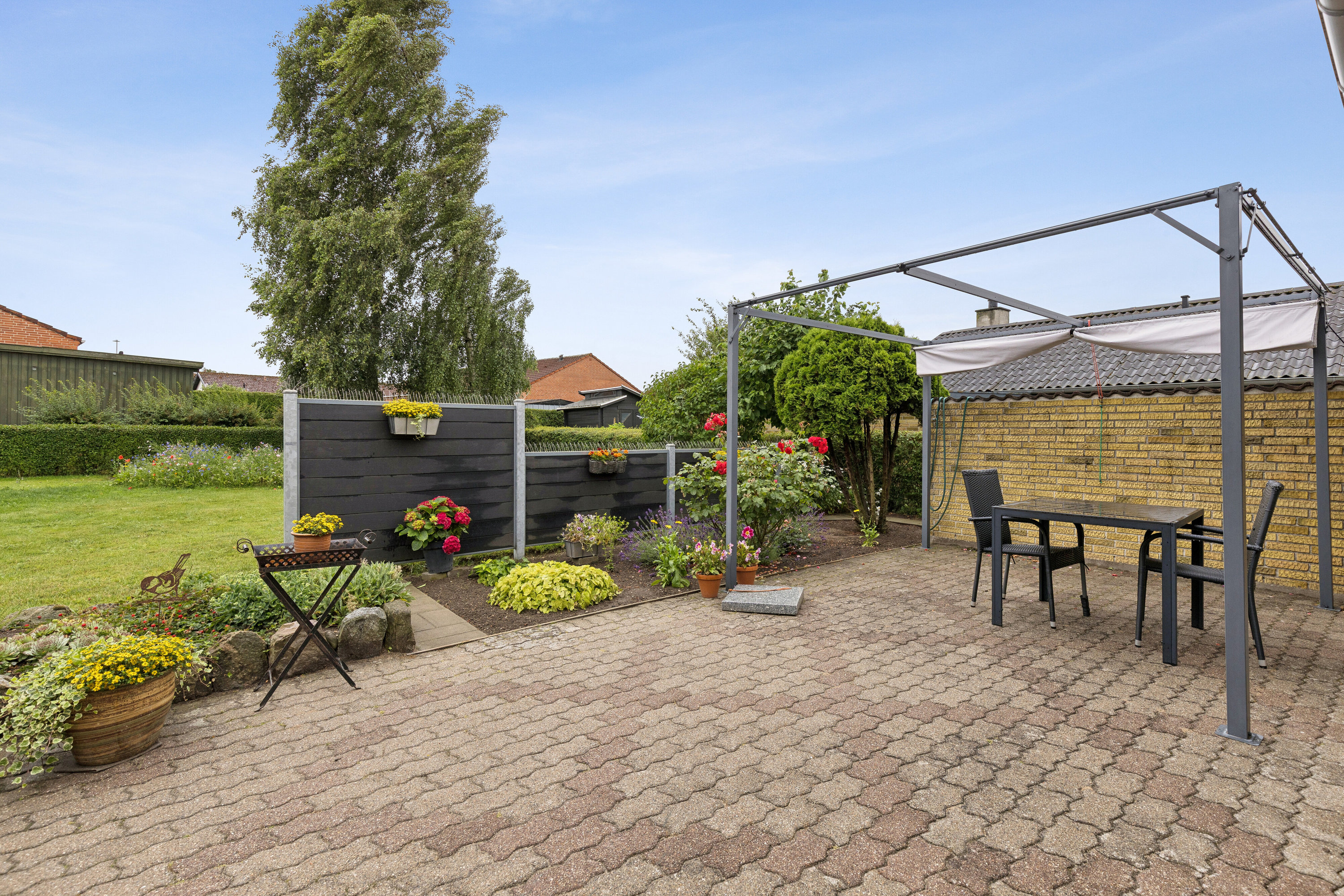 Fremhævet terrasse billede i fuldskærmstilstand. Billede af Gammelgårdsvej 18, 4242 Boeslunde