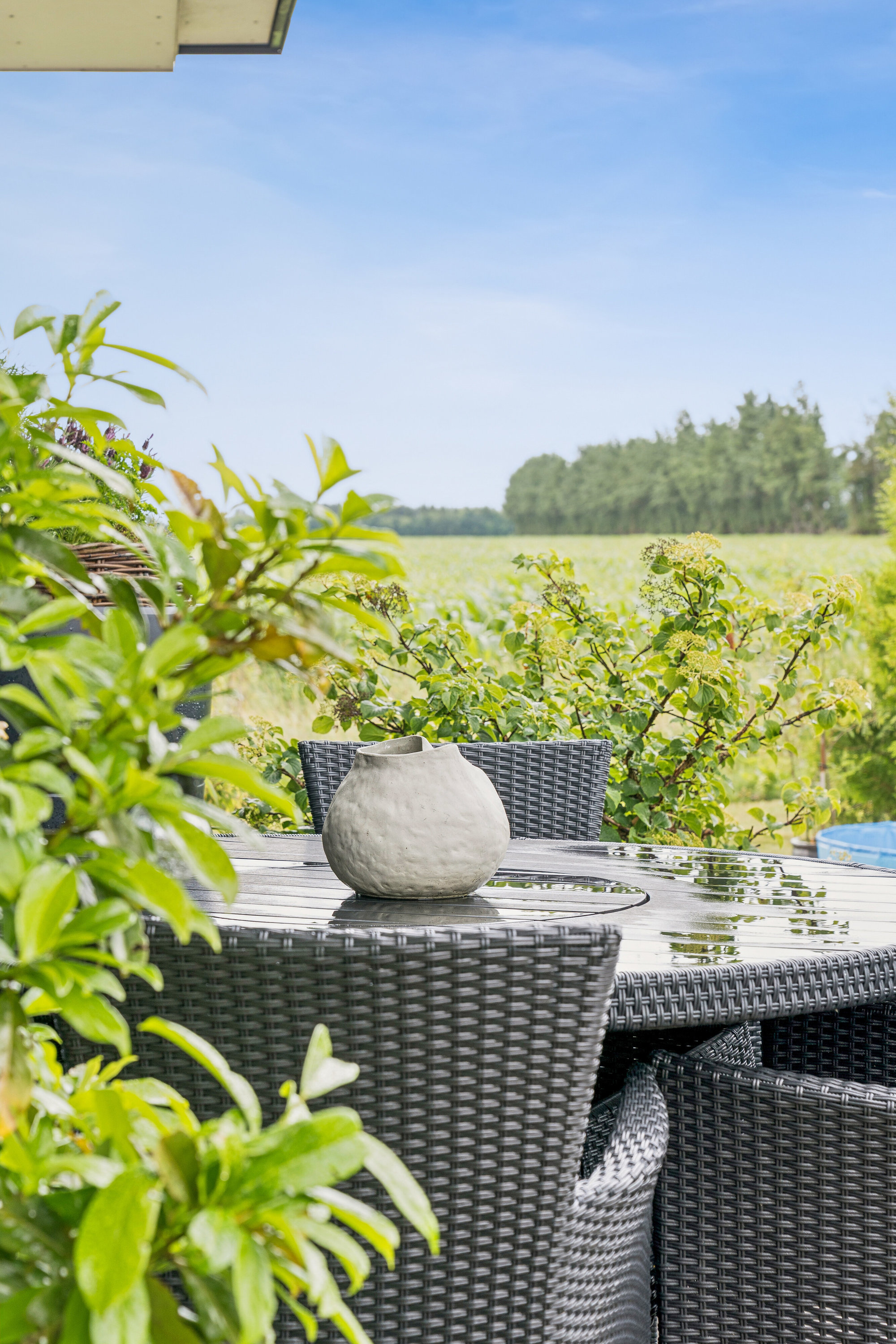 Fremhævet terrasse billede i fuldskærmstilstand. Billede af Morsbøl Søvej 168, 7200 Grindsted