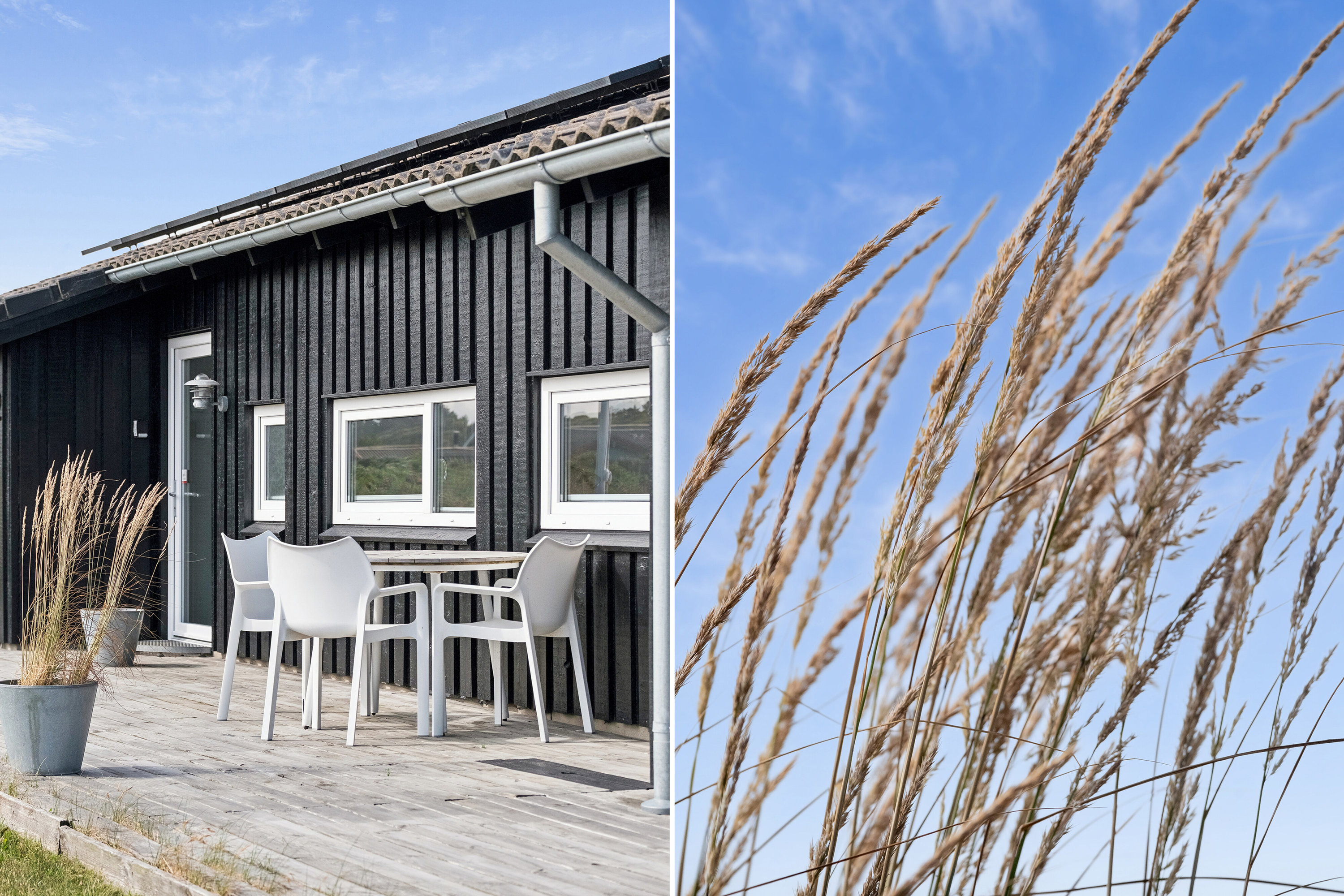 Fremhævet terrasse billede i fuldskærmstilstand. Billede af Aprilvej 12, Skal Klit, 9800 Hjørring