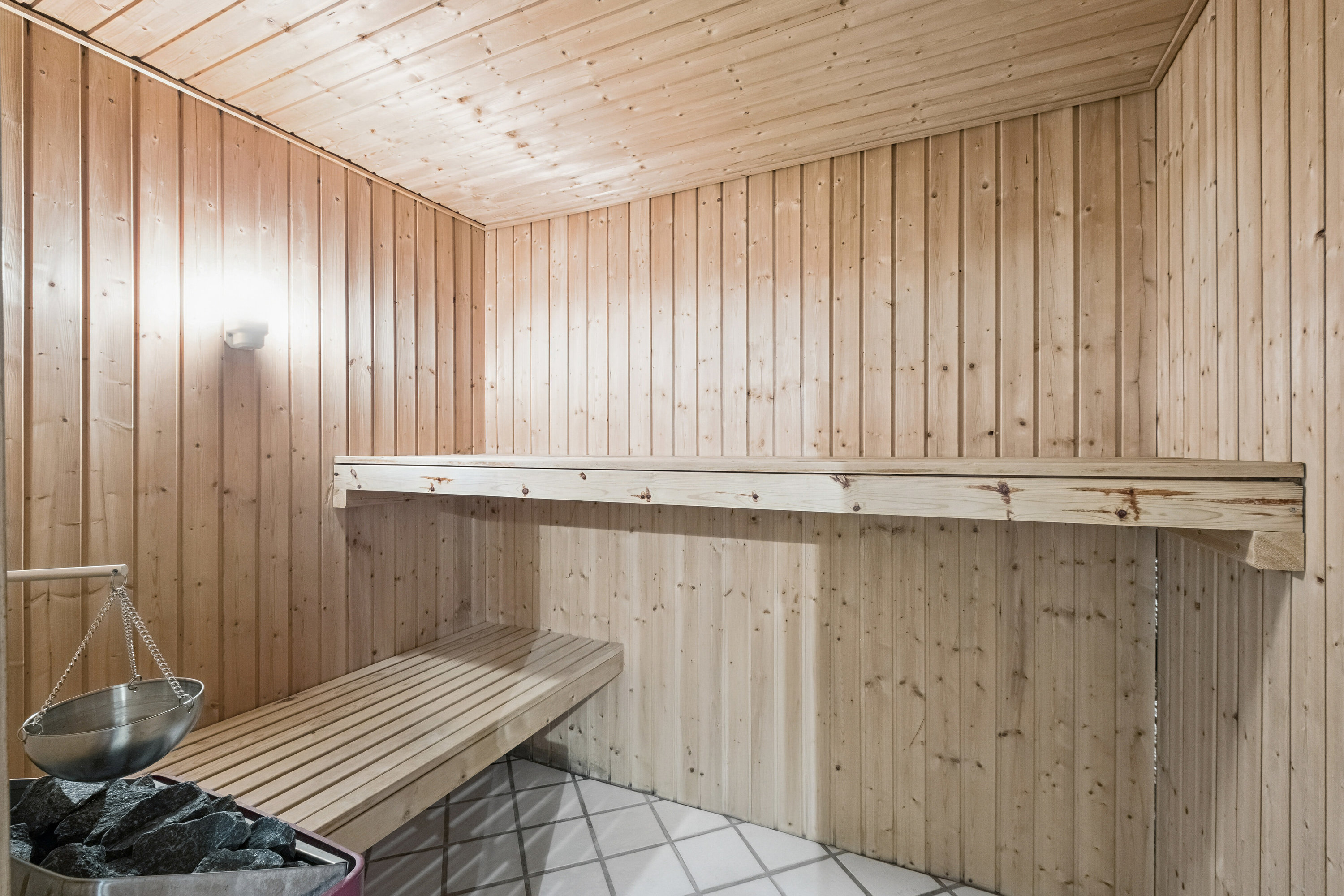 Fremhævet sauna billede i fuldskærmstilstand. Billede af Aprilvej 12, Skal Klit, 9800 Hjørring