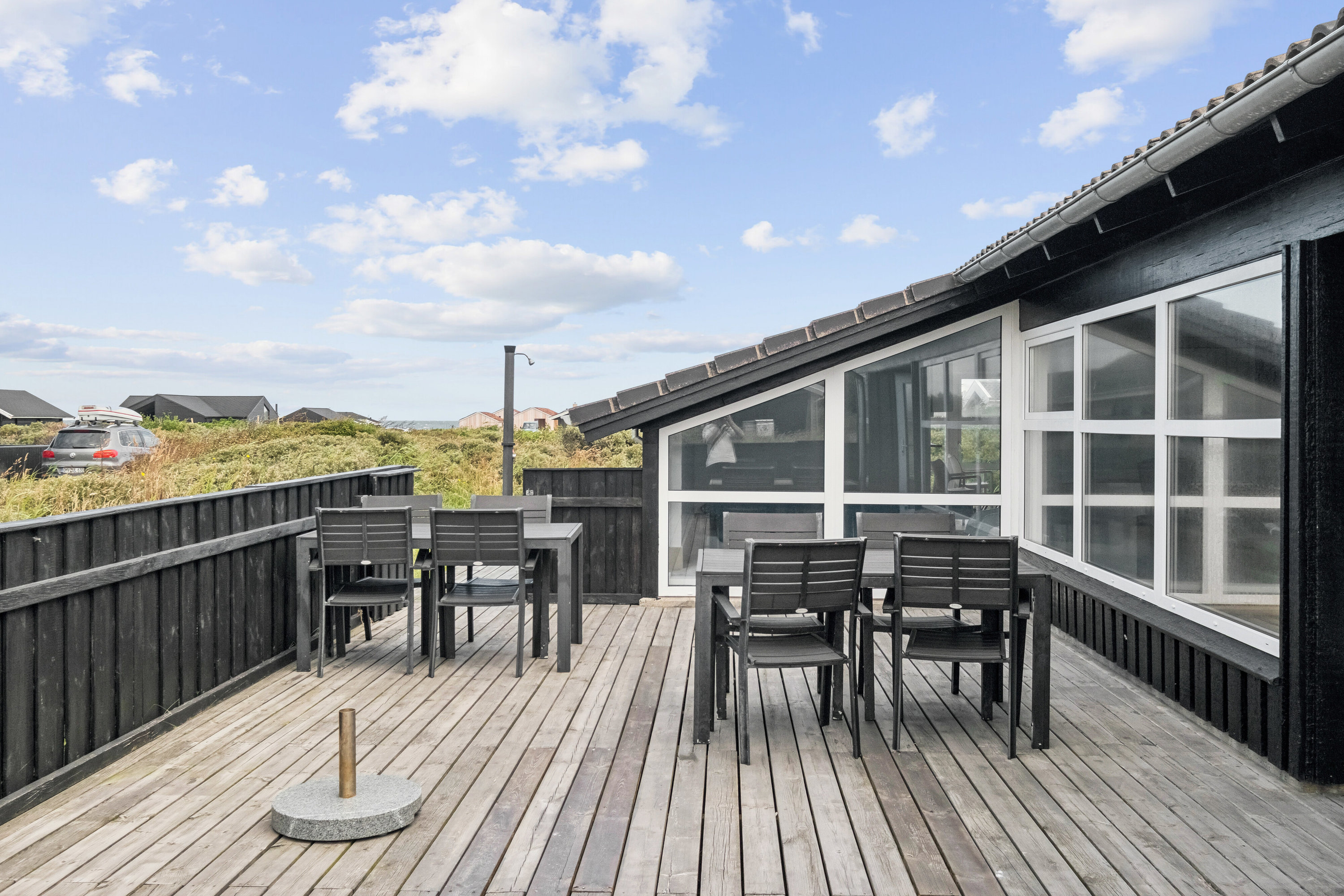Fremhævet terrasse billede i fuldskærmstilstand. Billede af Aprilvej 12, Skal Klit, 9800 Hjørring