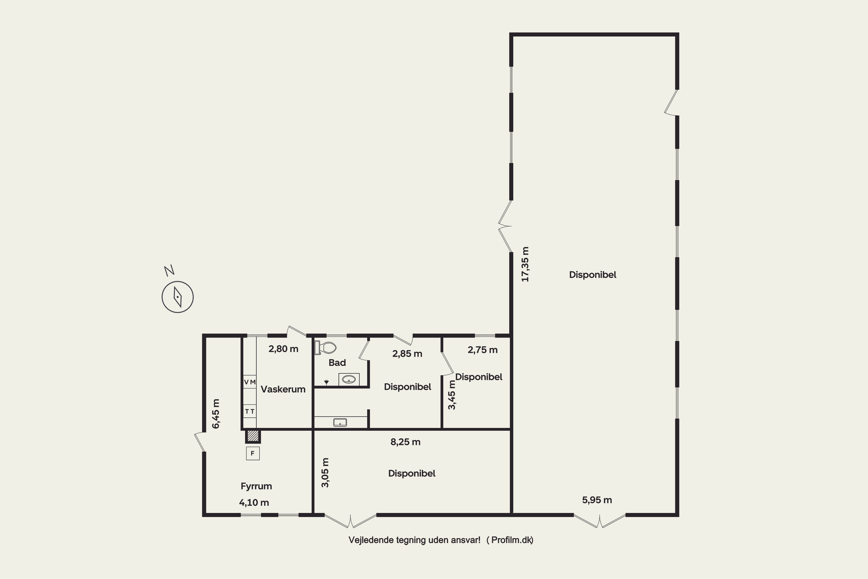 Plantegninger billede af Døjringe Huse 8, 4180 Sorø