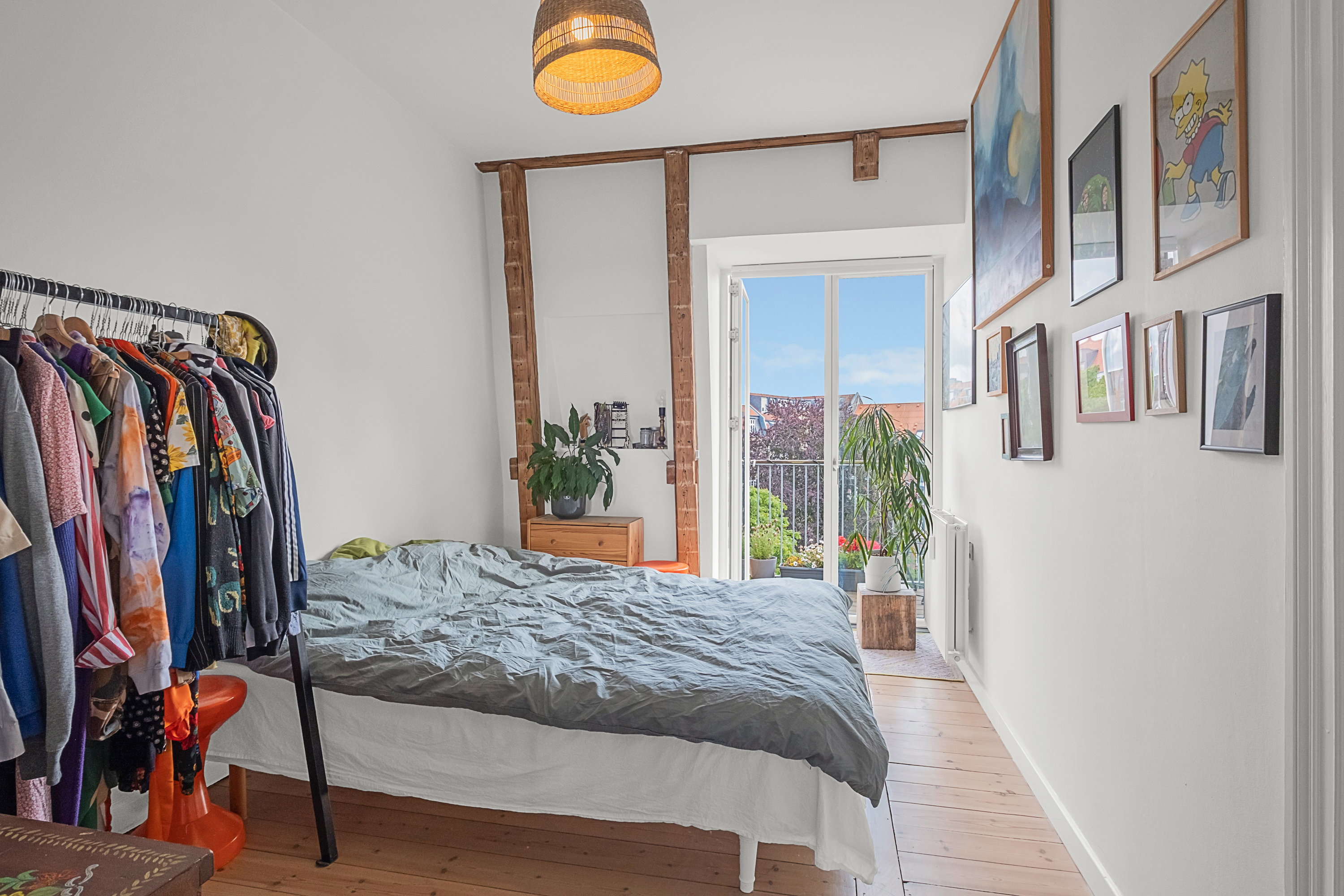 Fremhævet soveværelse billede i fuldskærmstilstand. Billede af Dalgas Avenue 17, 4. th., 8000 Aarhus C