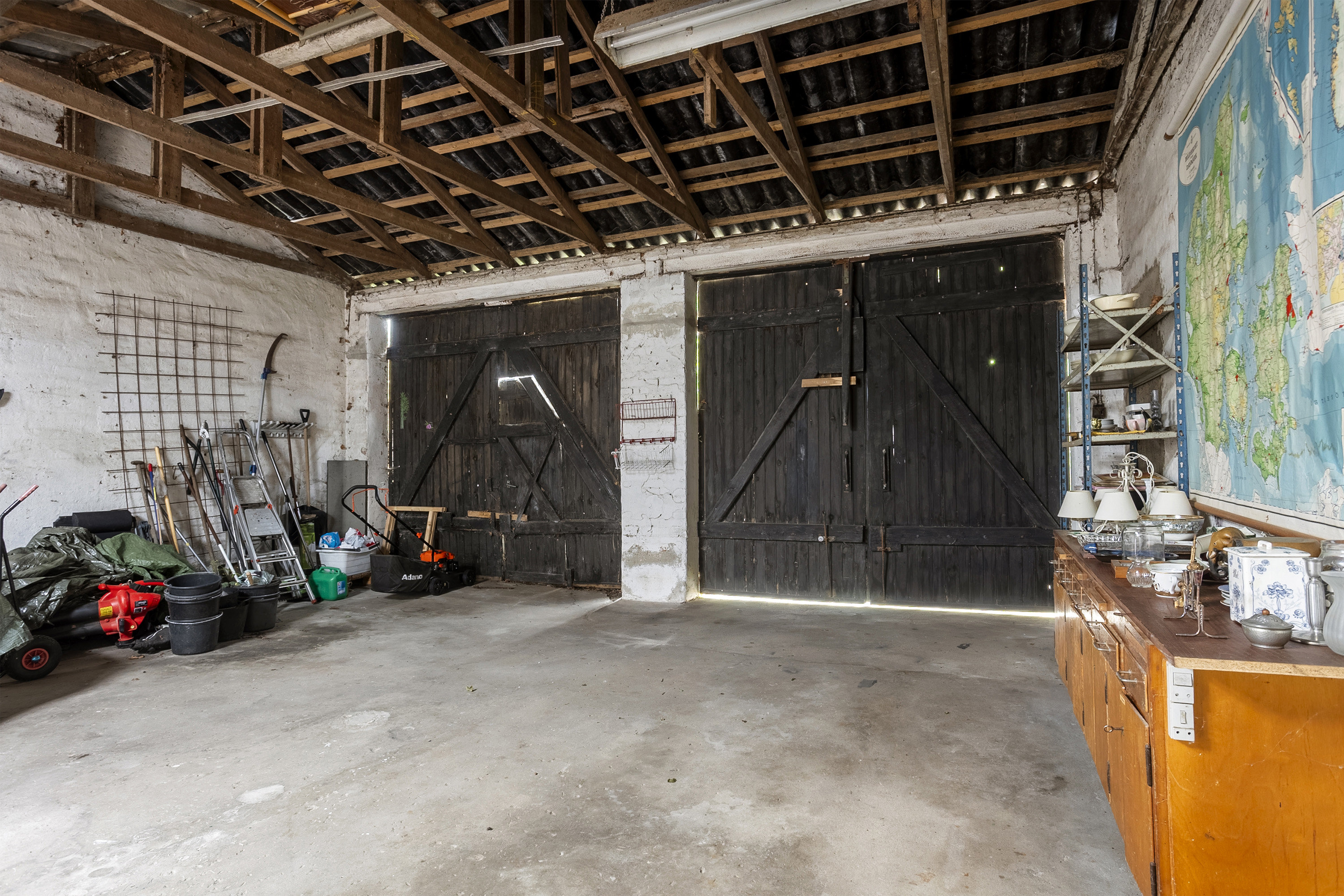 Fremhævet garage billede i fuldskærmstilstand. Billede af Knagmøllevej 29, Skudstrup, 6630 Rødding