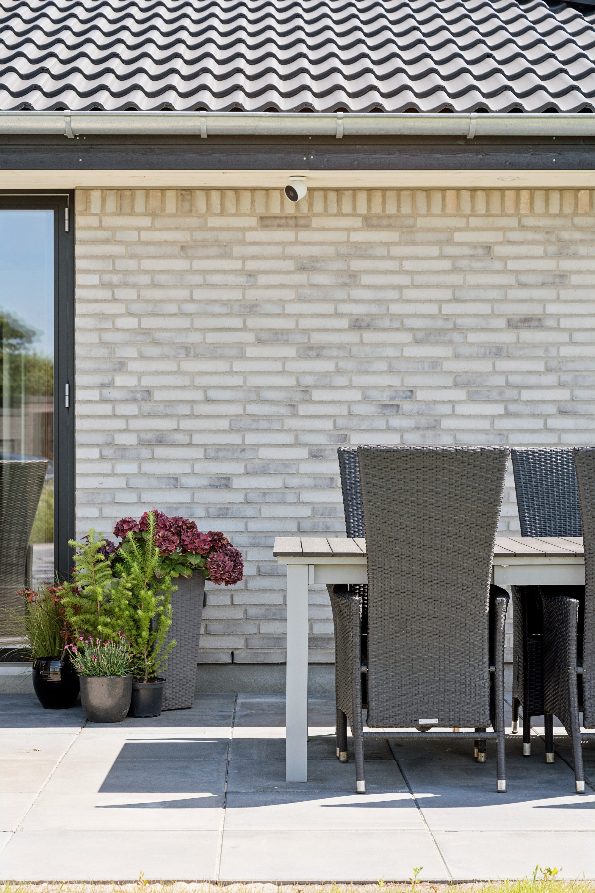 Fremhævet terrasse billede i fuldskærmstilstand. Billede af Valmuen 1, 7190 Billund