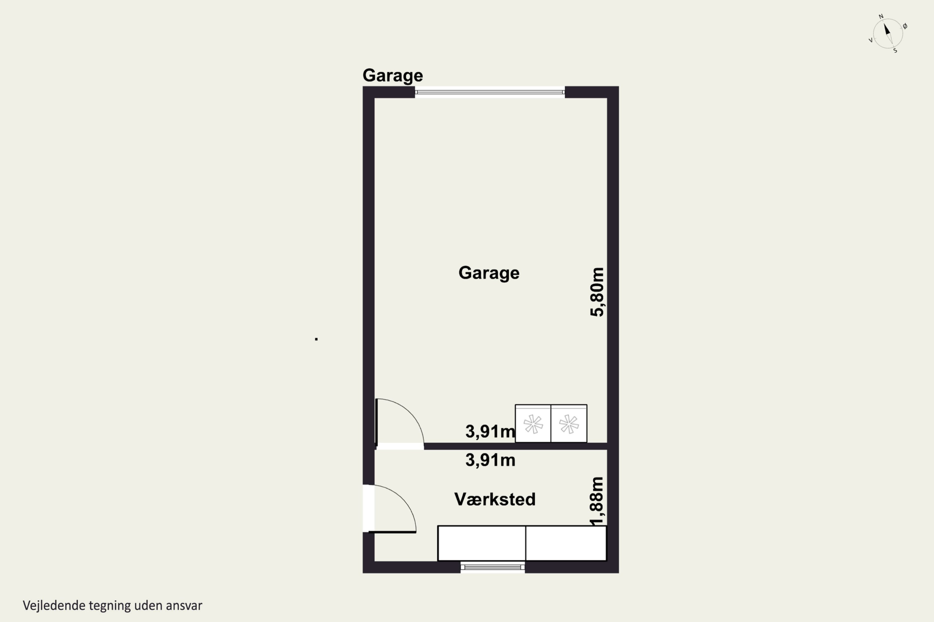 Plantegninger billede af Nyhusvej 35, Bov, 6330 Padborg
