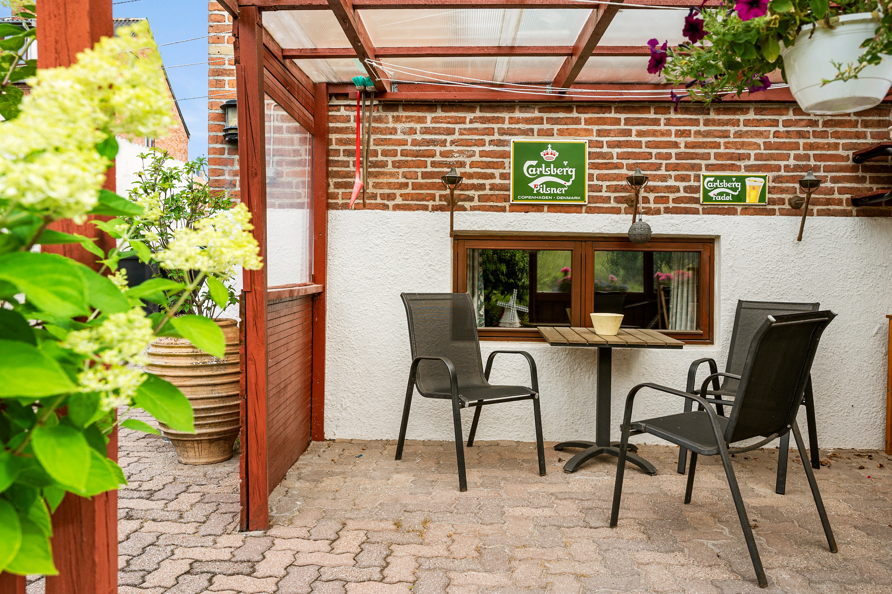 Fremhævet terrasse billede i fuldskærmstilstand. Billede af Annagade 10, Halsskov, 4220 Korsør