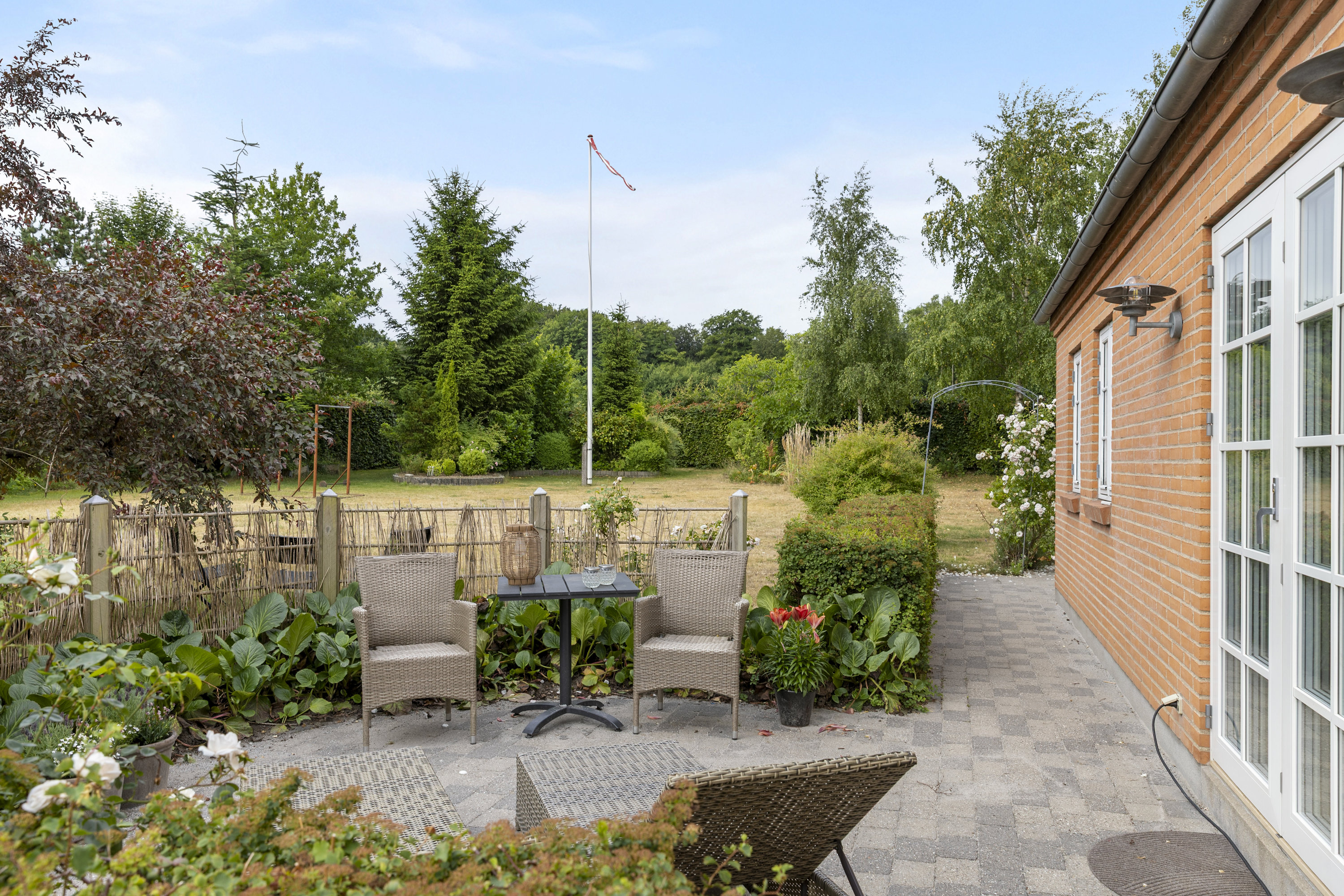 Fremhævet terrasse billede i fuldskærmstilstand. Billede af Haverupvej 59, 4180 Sorø