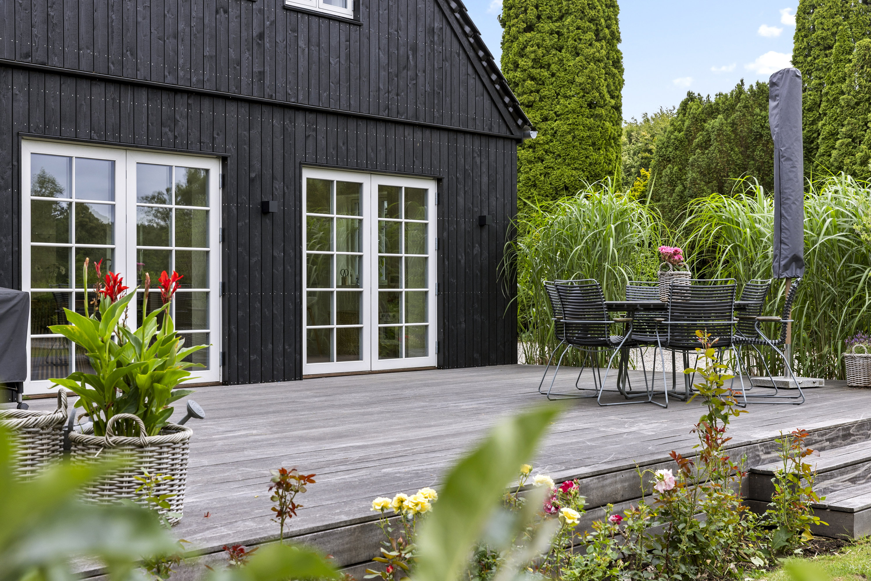 Fremhævet terrasse billede i fuldskærmstilstand. Billede af Skætholm 7, 4190 Munke Bjergby