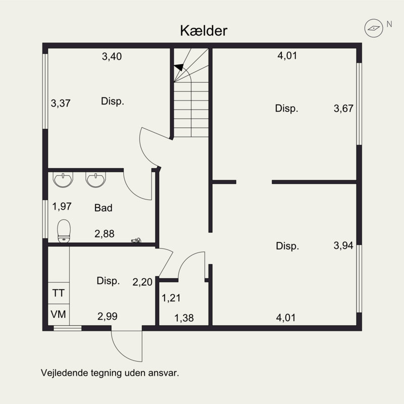 Plantegninger billede af Haraldsgade 32A, 6700 Esbjerg