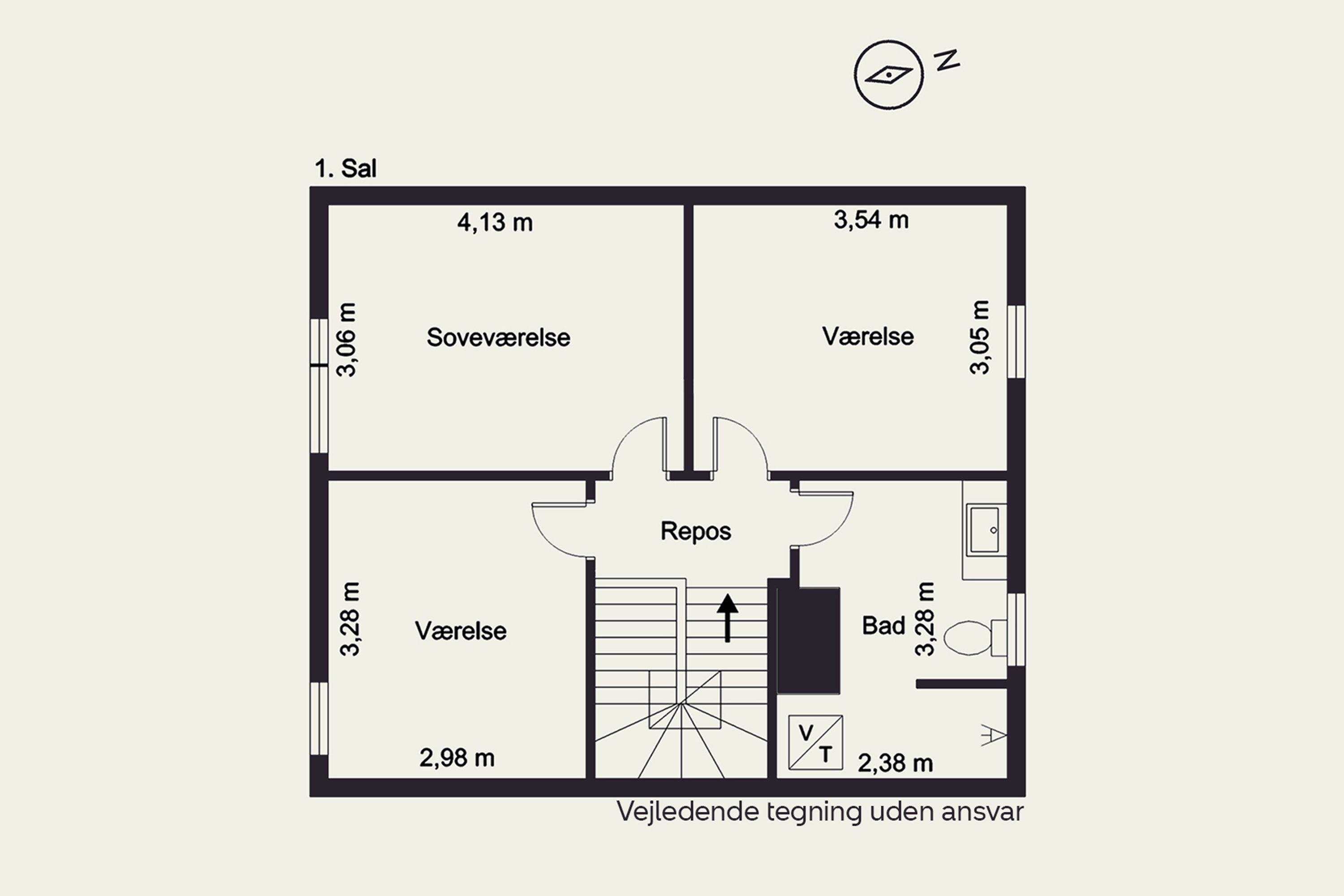 Plantegninger billede af Skolebakken 36F, Strandhuse, 6000 Kolding