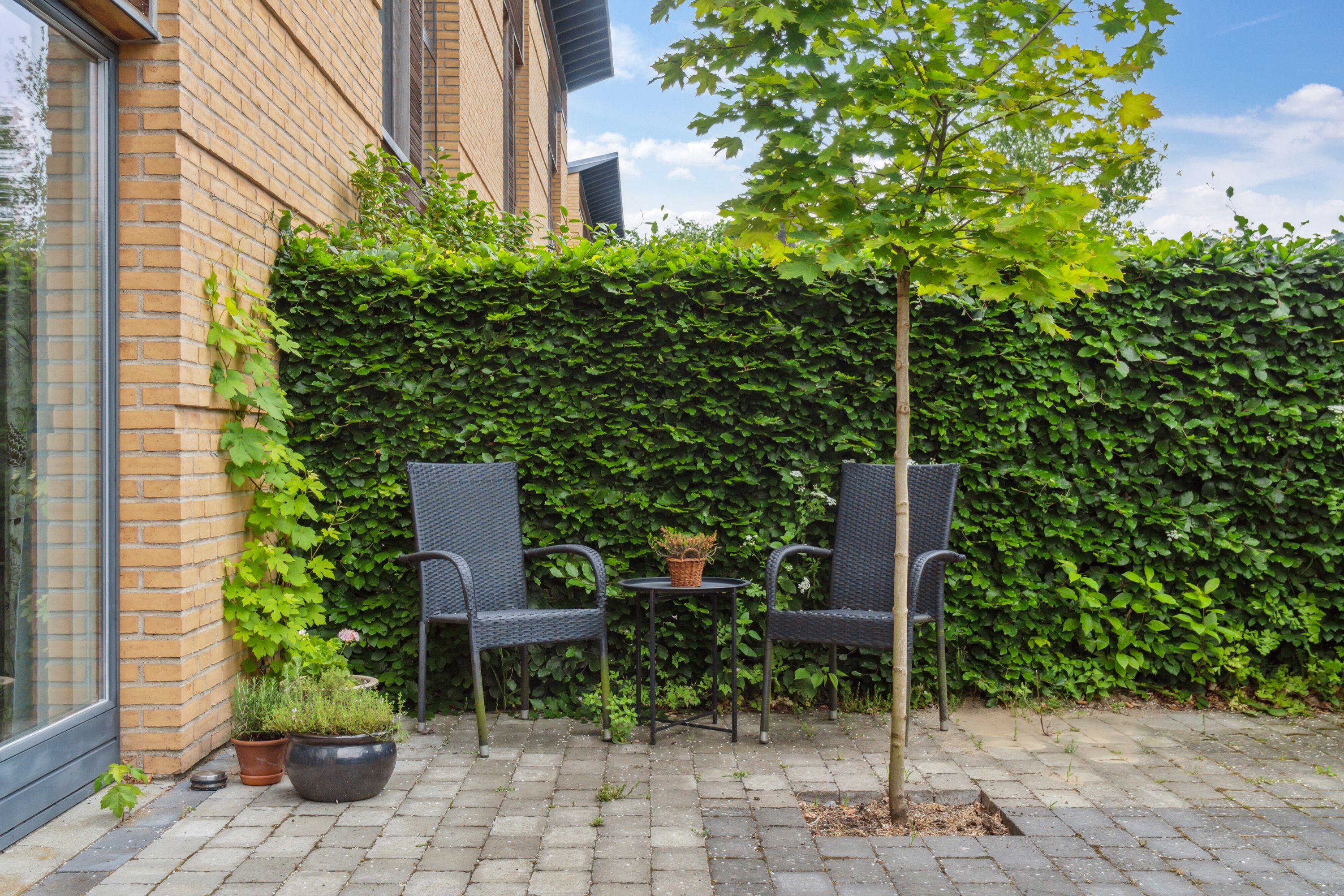 Fremhævet terrasse billede i fuldskærmstilstand. Billede af Skådehøjen 38, 8270 Højbjerg