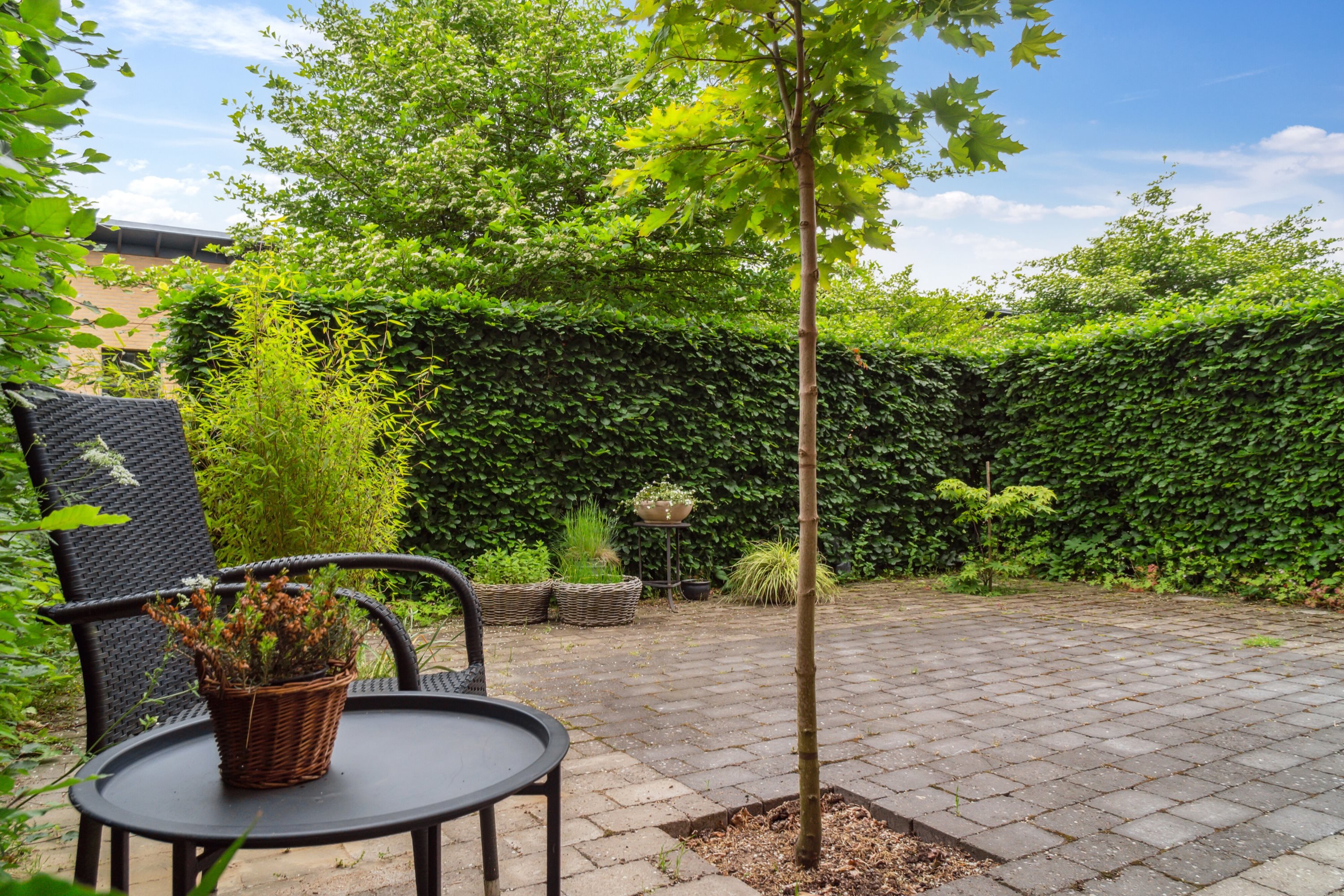 Fremhævet terrasse billede i fuldskærmstilstand. Billede af Skådehøjen 38, 8270 Højbjerg