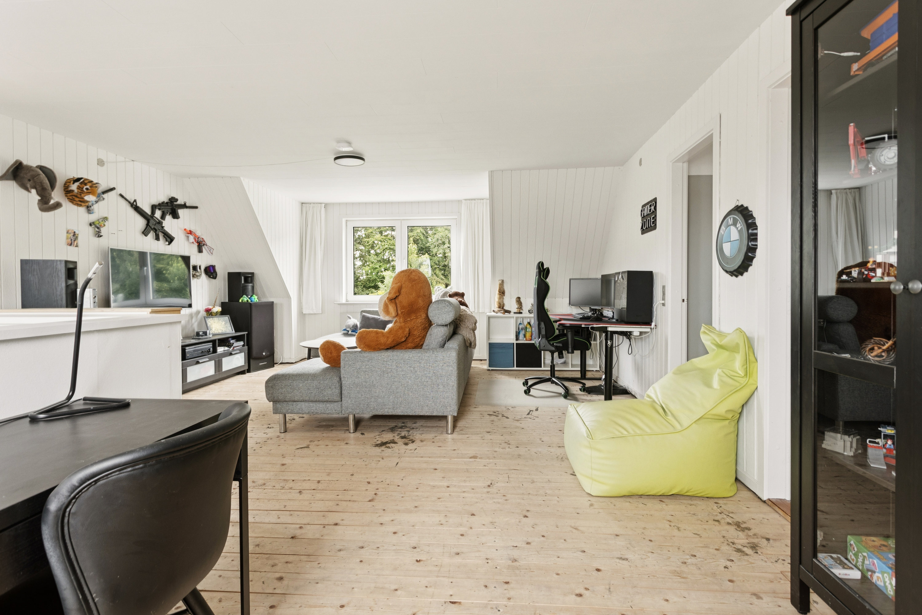 Fremhævet stue billede i fuldskærmstilstand. Billede af Fasanvej 26, 7900 Nykøbing M