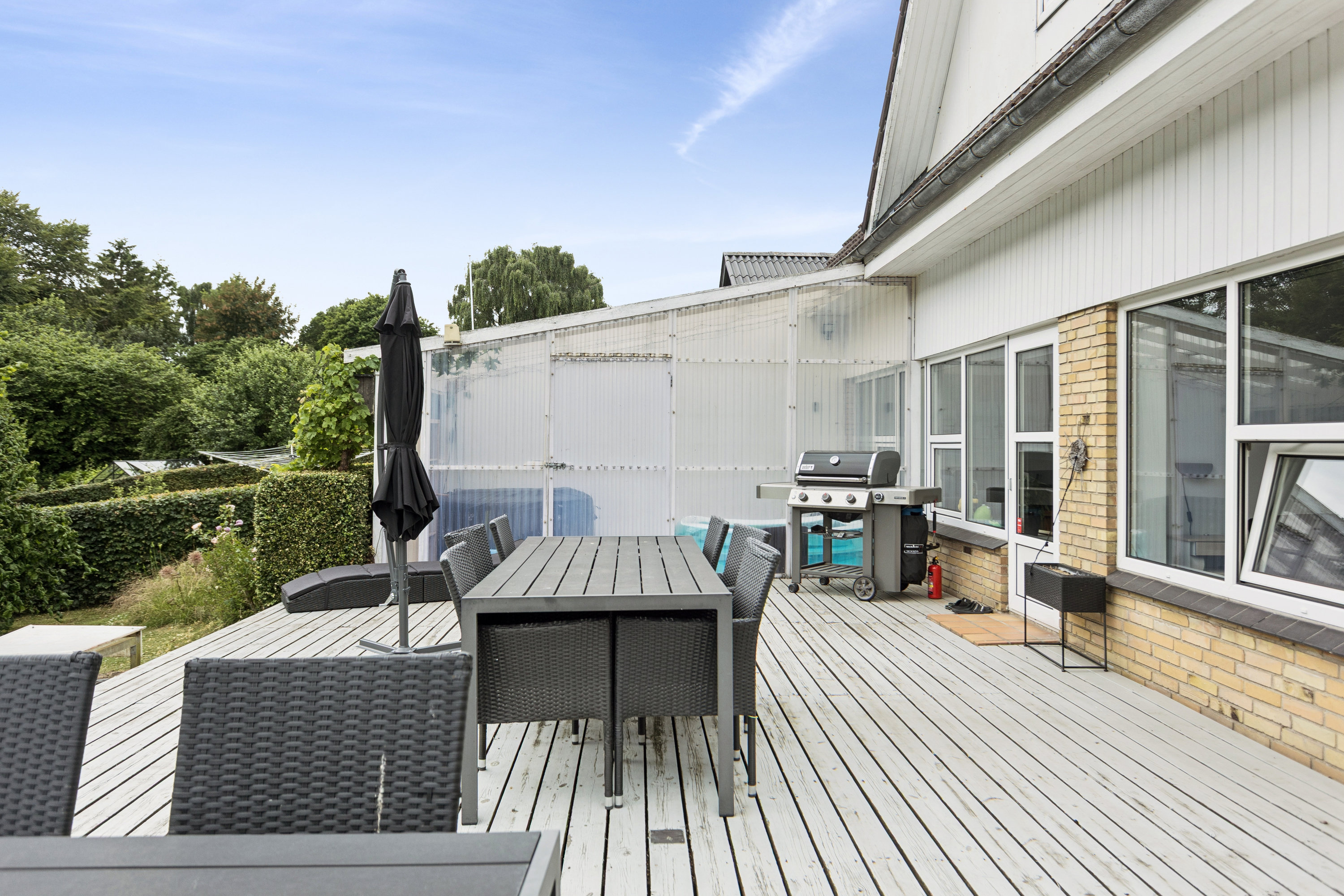 Fremhævet terrasse billede i fuldskærmstilstand. Billede af Fasanvej 26, 7900 Nykøbing M