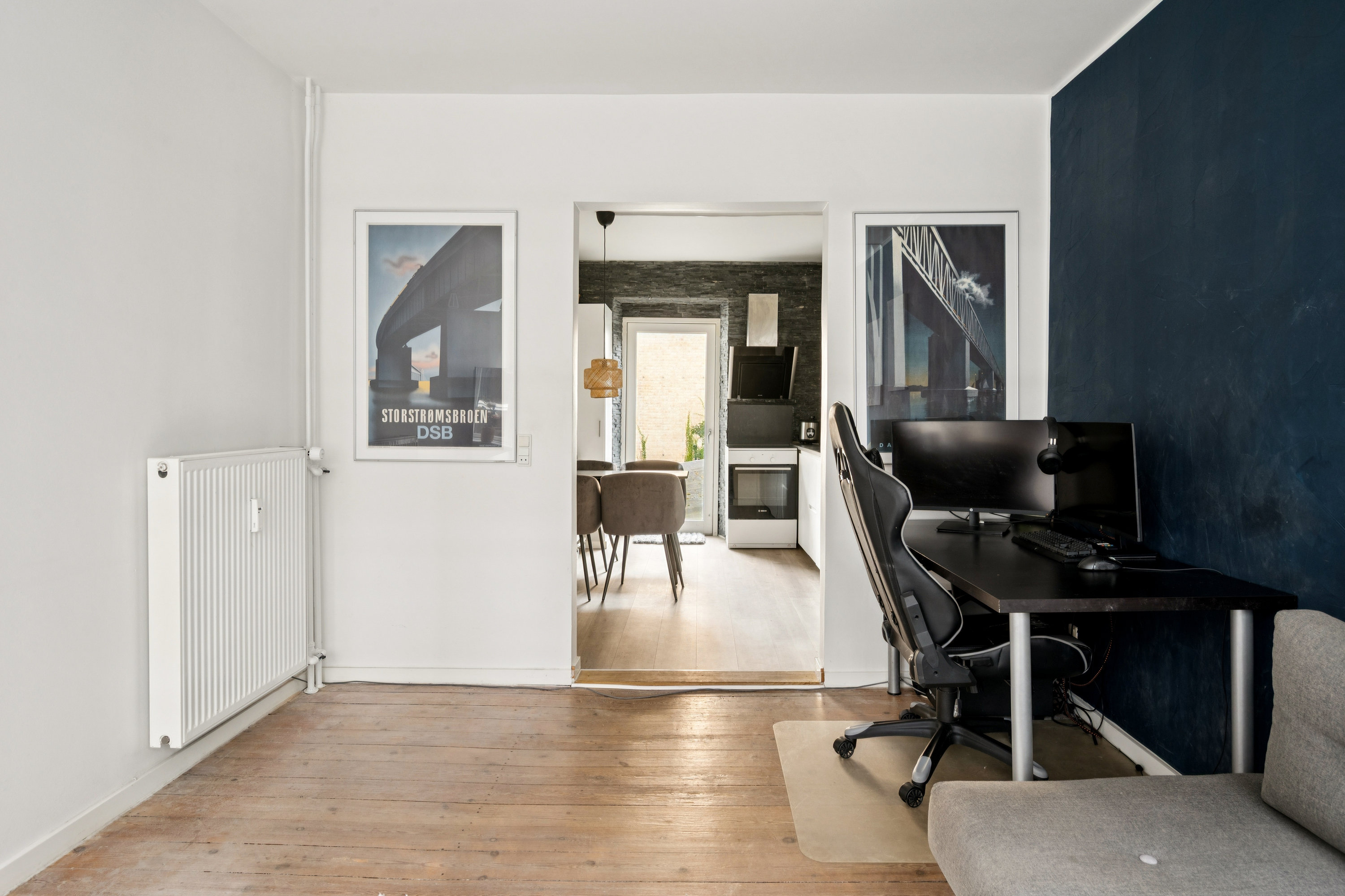 Fremhævet stue billede i fuldskærmstilstand. Billede af Banegårdsgade 31, 1., 8000 Aarhus C