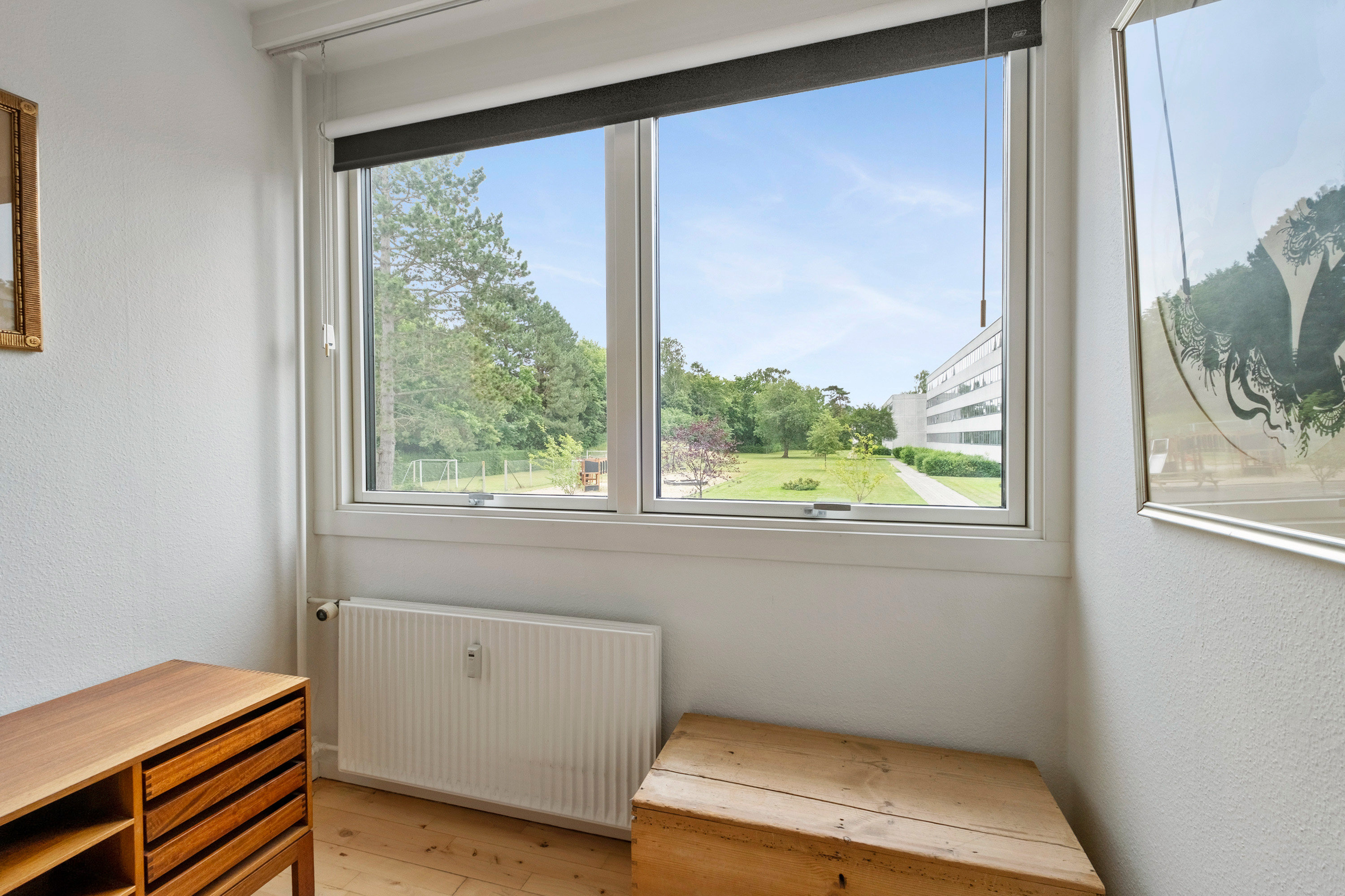 Fremhævet soveværelse billede i fuldskærmstilstand. Billede af Hørsholm Park 8, 1. mf., 2970 Hørsholm