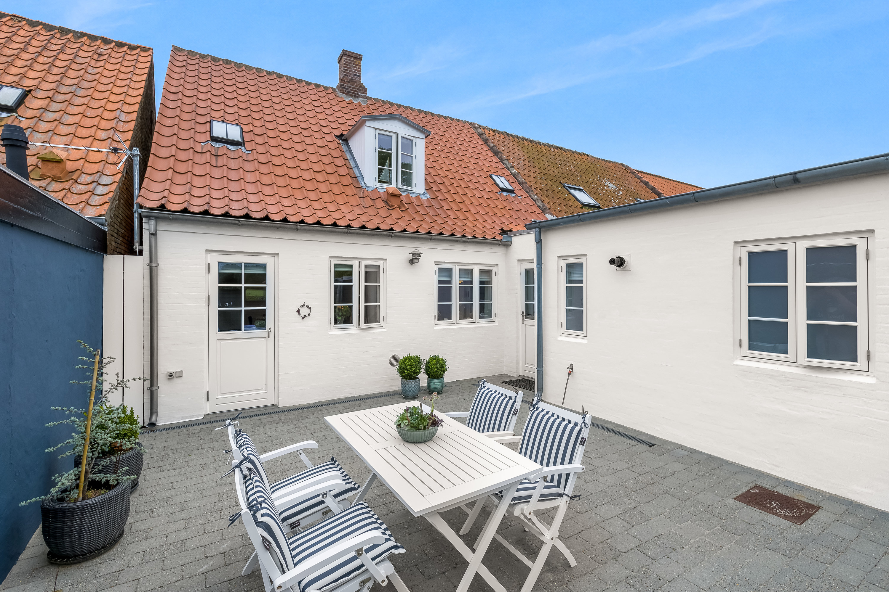Fremhævet terrasse billede i fuldskærmstilstand. Billede af Slotsgaden 34, Møgeltønder, 6270 Tønder