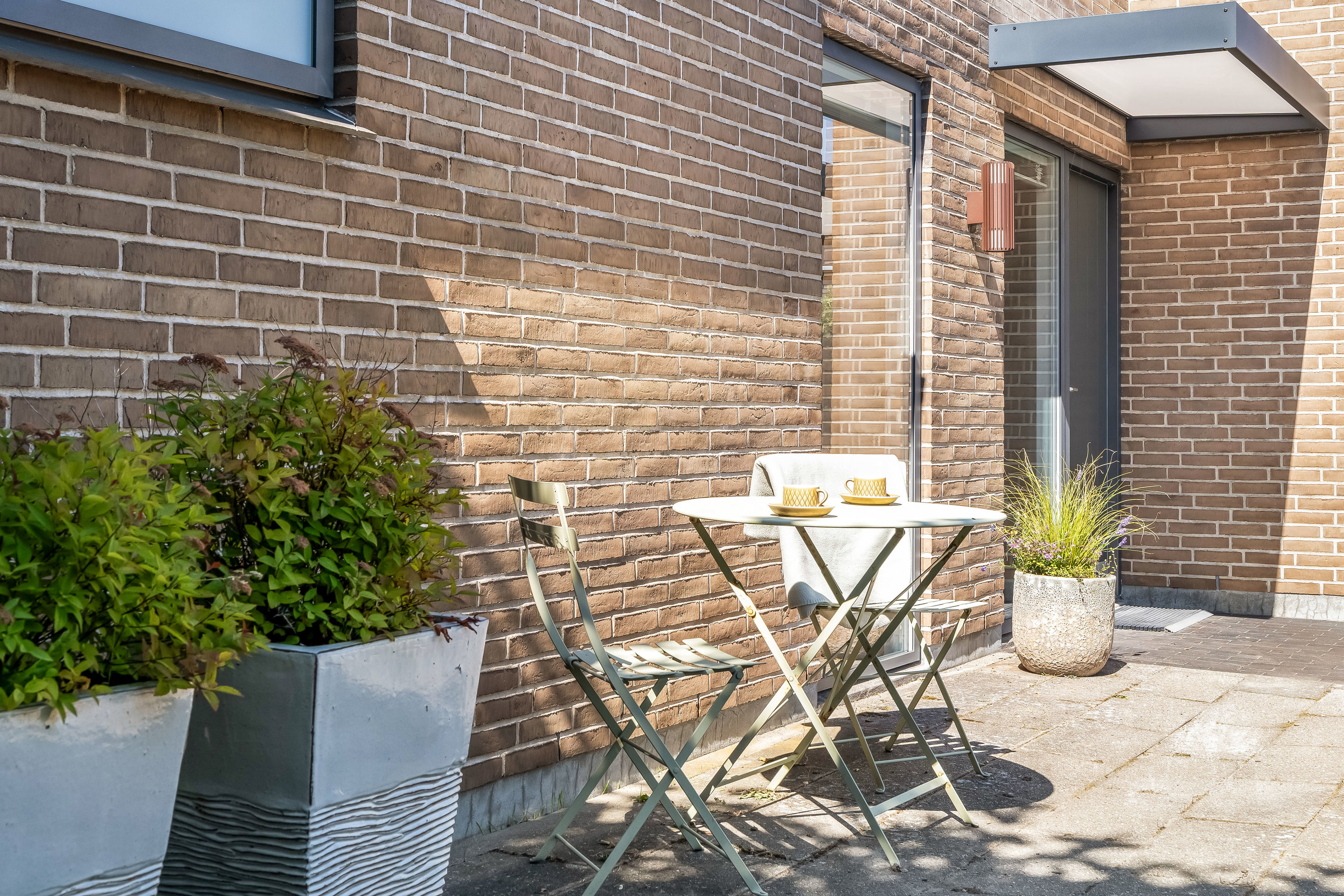 Fremhævet terrasse billede i fuldskærmstilstand. Billede af Regnbuen 37, 3400 Hillerød