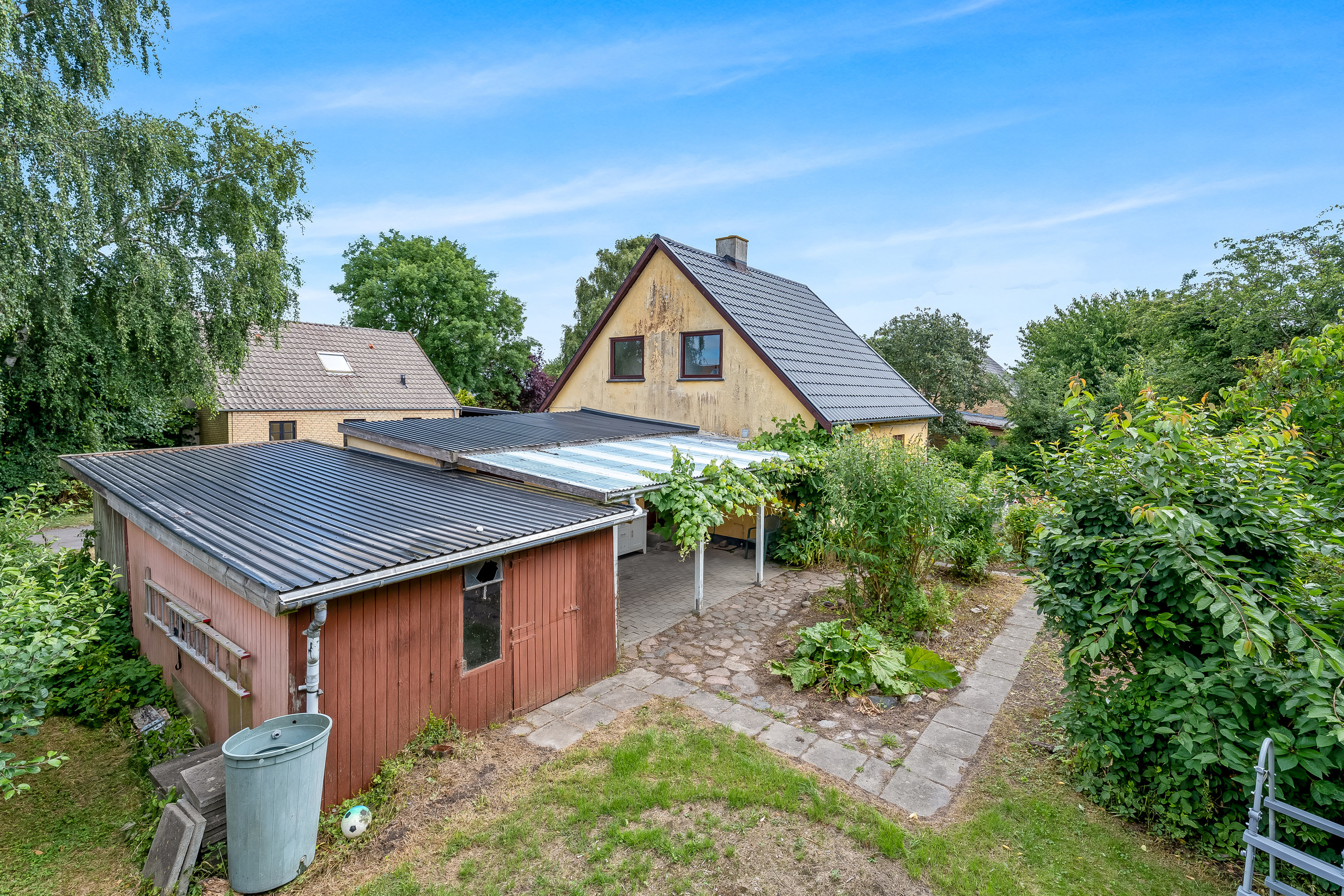 Fremhævet mastefoto billede i fuldskærmstilstand. Billede af Humlehaven 5, 4894 Øster Ulslev