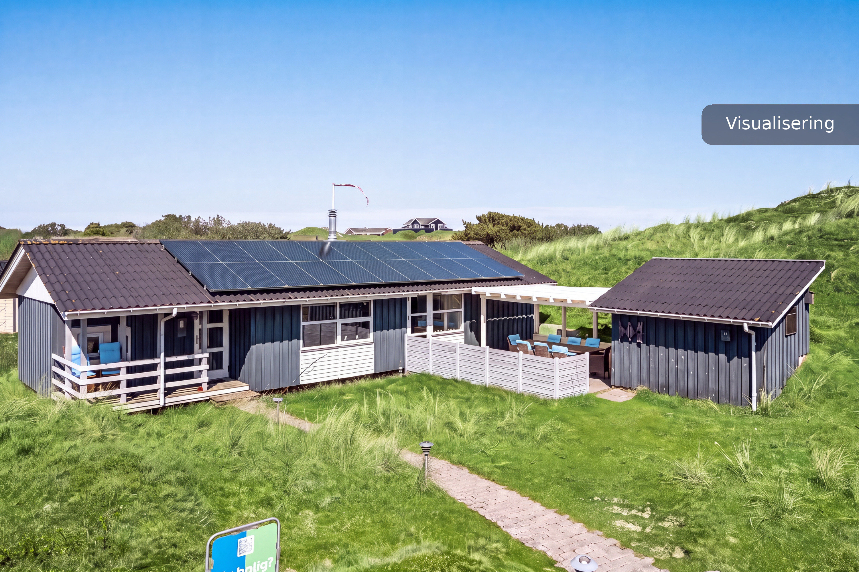 Fremhævet  billede i fuldskærmstilstand. Billede af Lyngvej 34, Rindby Strand, 6720 Fanø