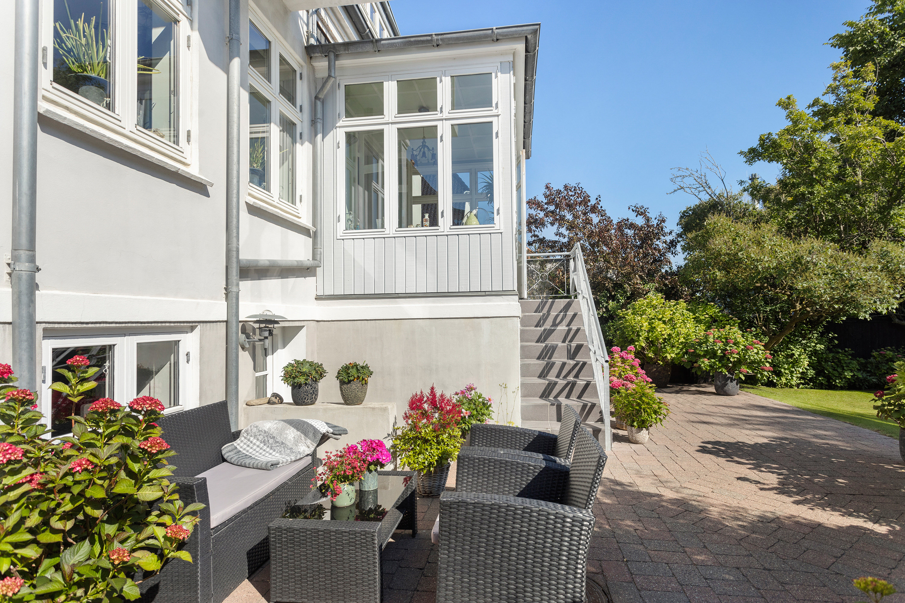 Fremhævet terrasse billede i fuldskærmstilstand. Billede af Visbergsgade 16, 9900 Frederikshavn