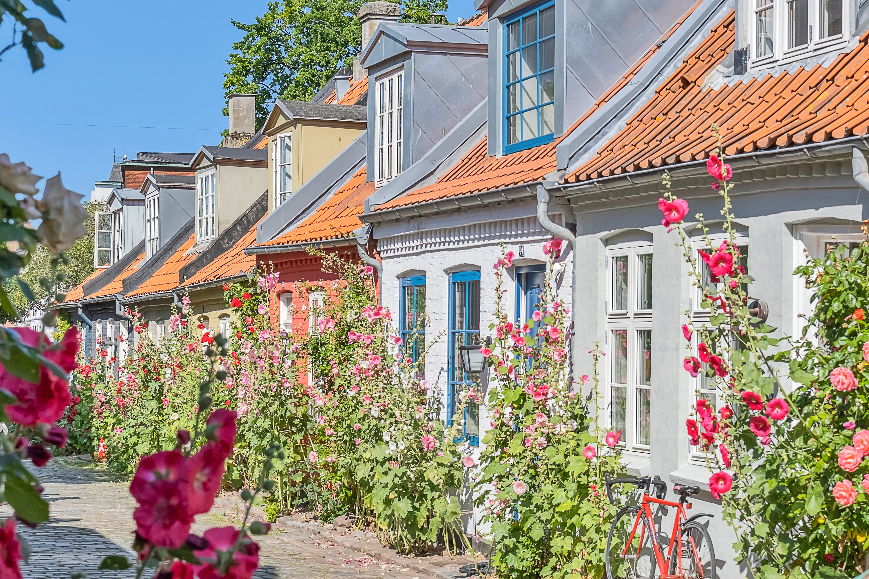 Fremhævet facade billede i fuldskærmstilstand. Billede af Møllestien 44, 8000 Aarhus C