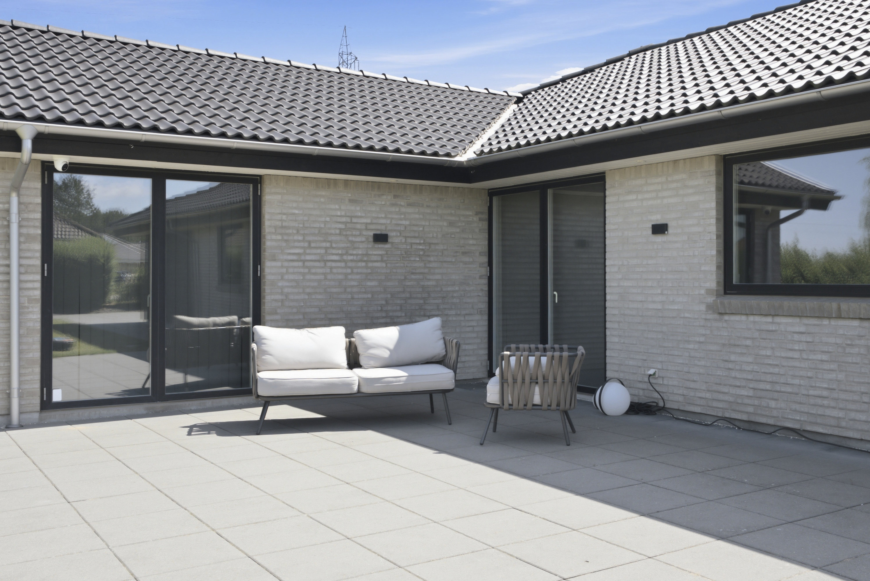 Fremhævet terrasse billede i fuldskærmstilstand. Billede af Riddersporen 9, Fraugde, 5220 Odense SØ