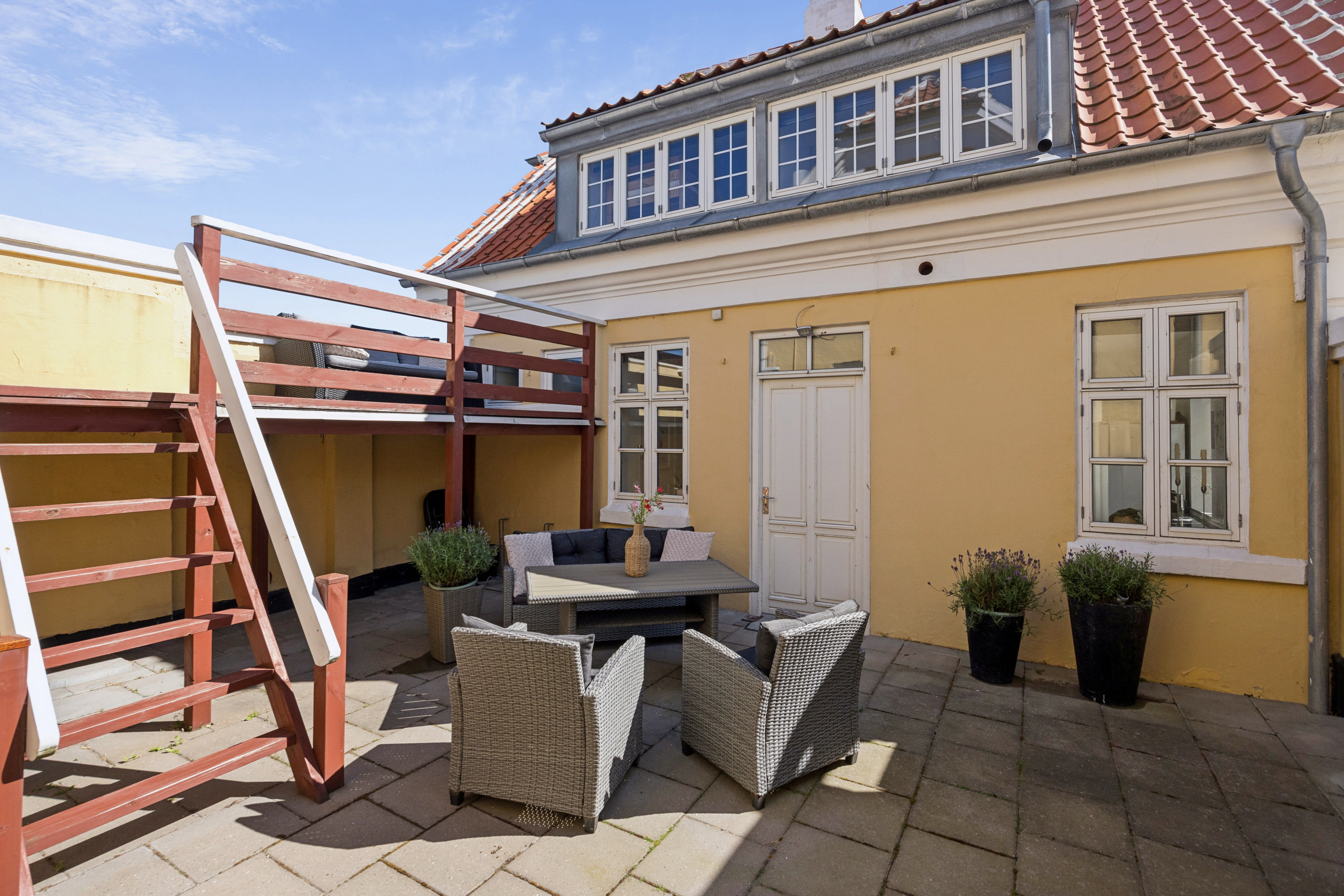 Fremhævet terrasse billede i fuldskærmstilstand. Billede af Sct. Laurentii Vej 22A, Midtbyen, 9990 Skagen