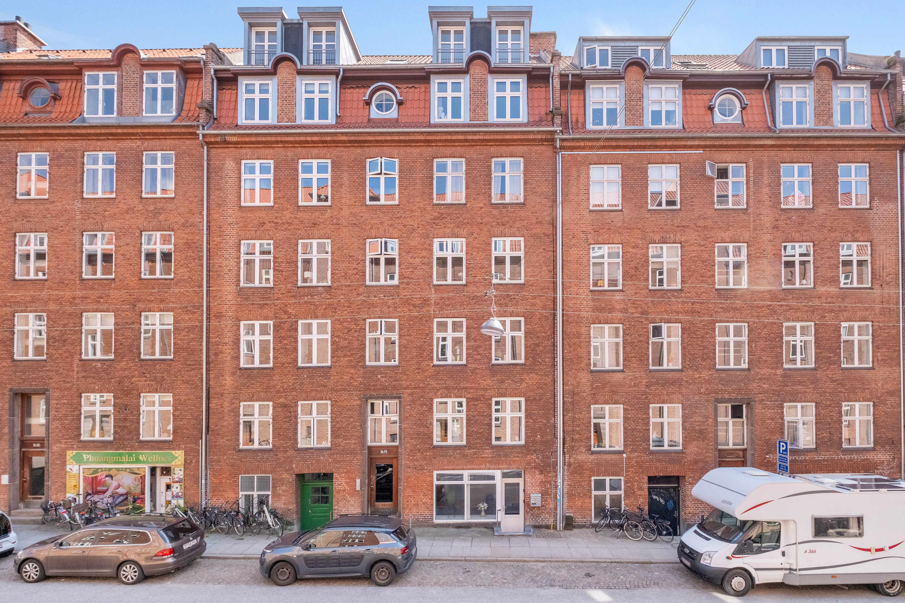 Fremhævet facade billede i fuldskærmstilstand. Billede af Teglværksgade 14, kl., 8000 Aarhus C