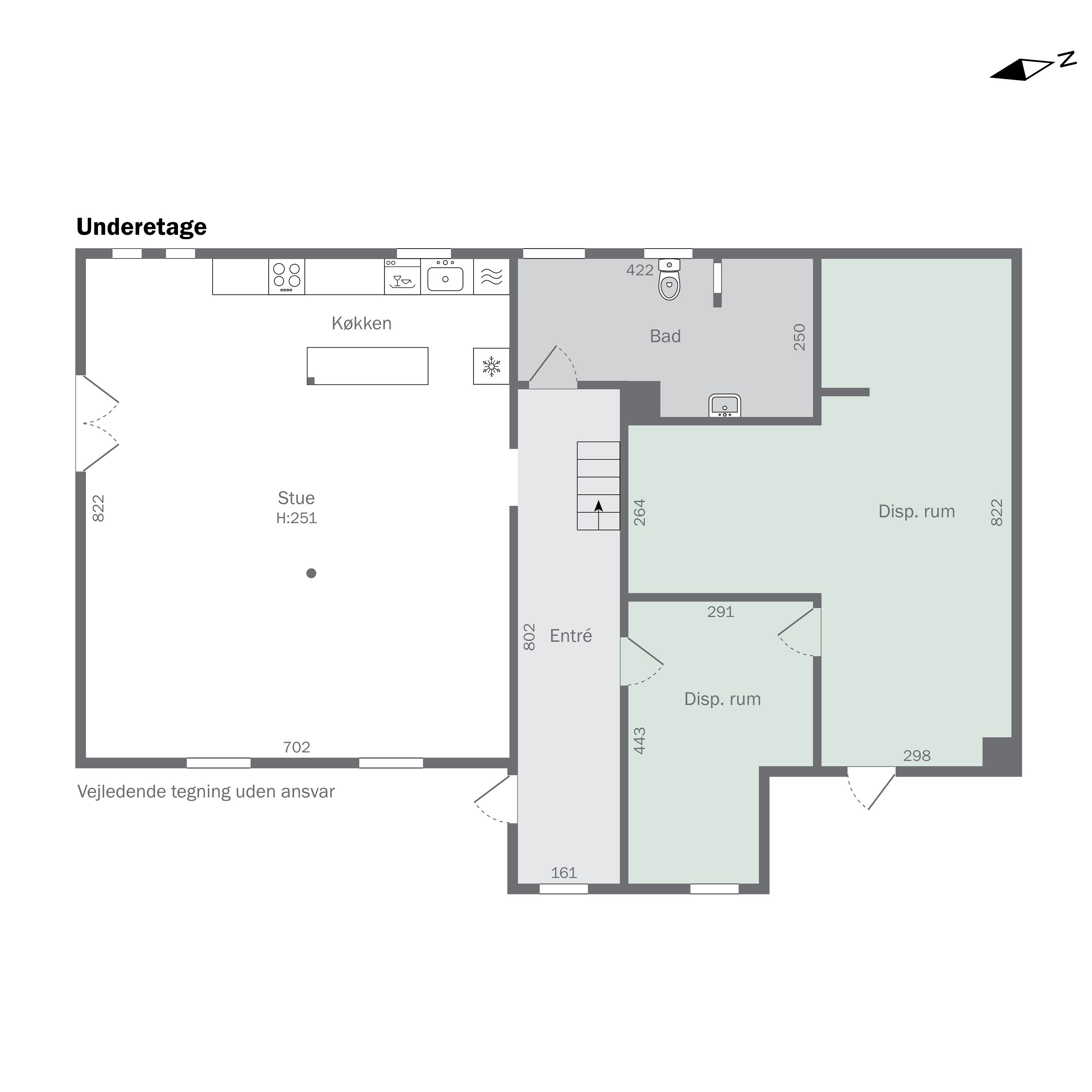 Plantegninger billede af Svostrupvej 27, 8883 Gjern