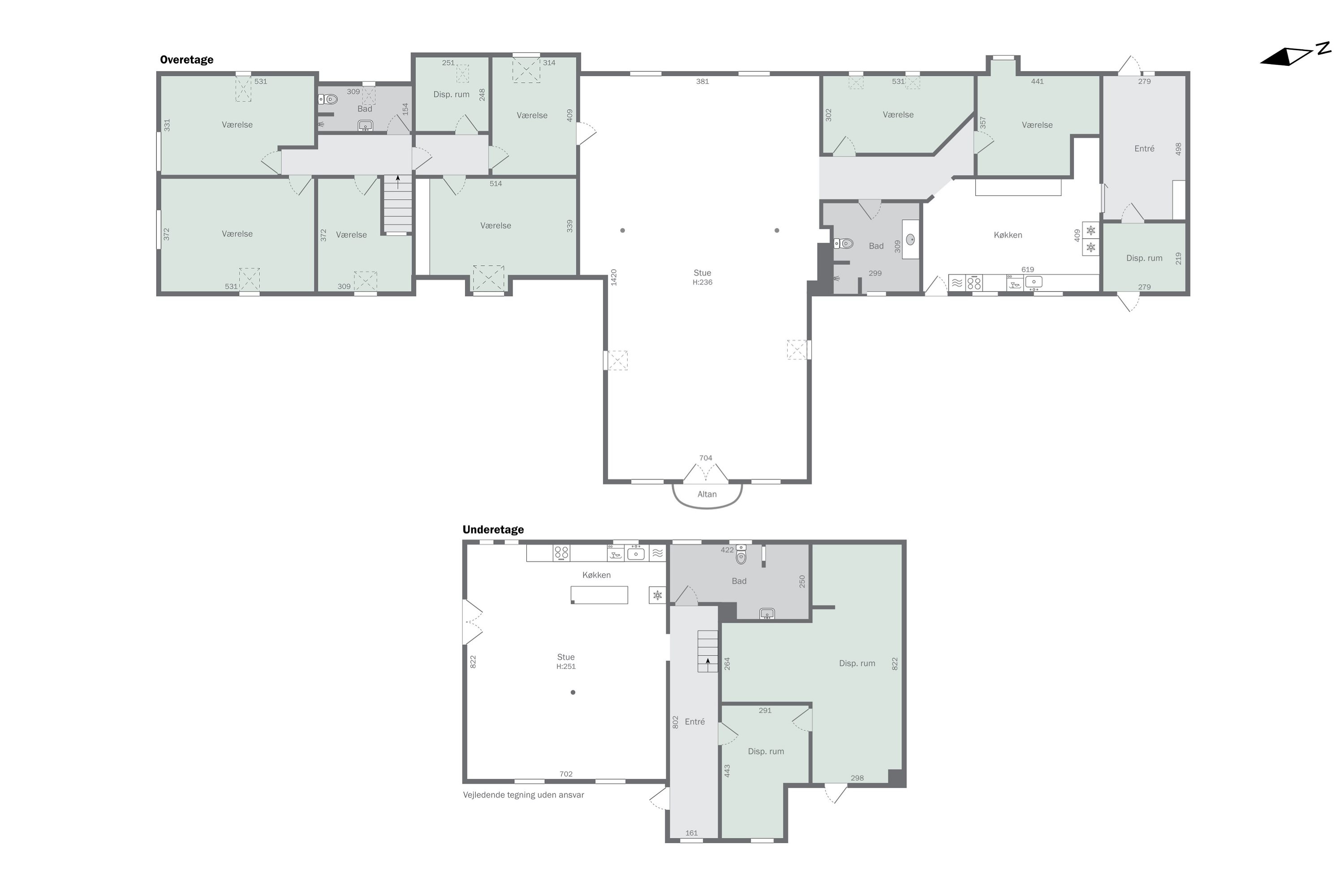 Plantegninger billede af Svostrupvej 27, 8883 Gjern