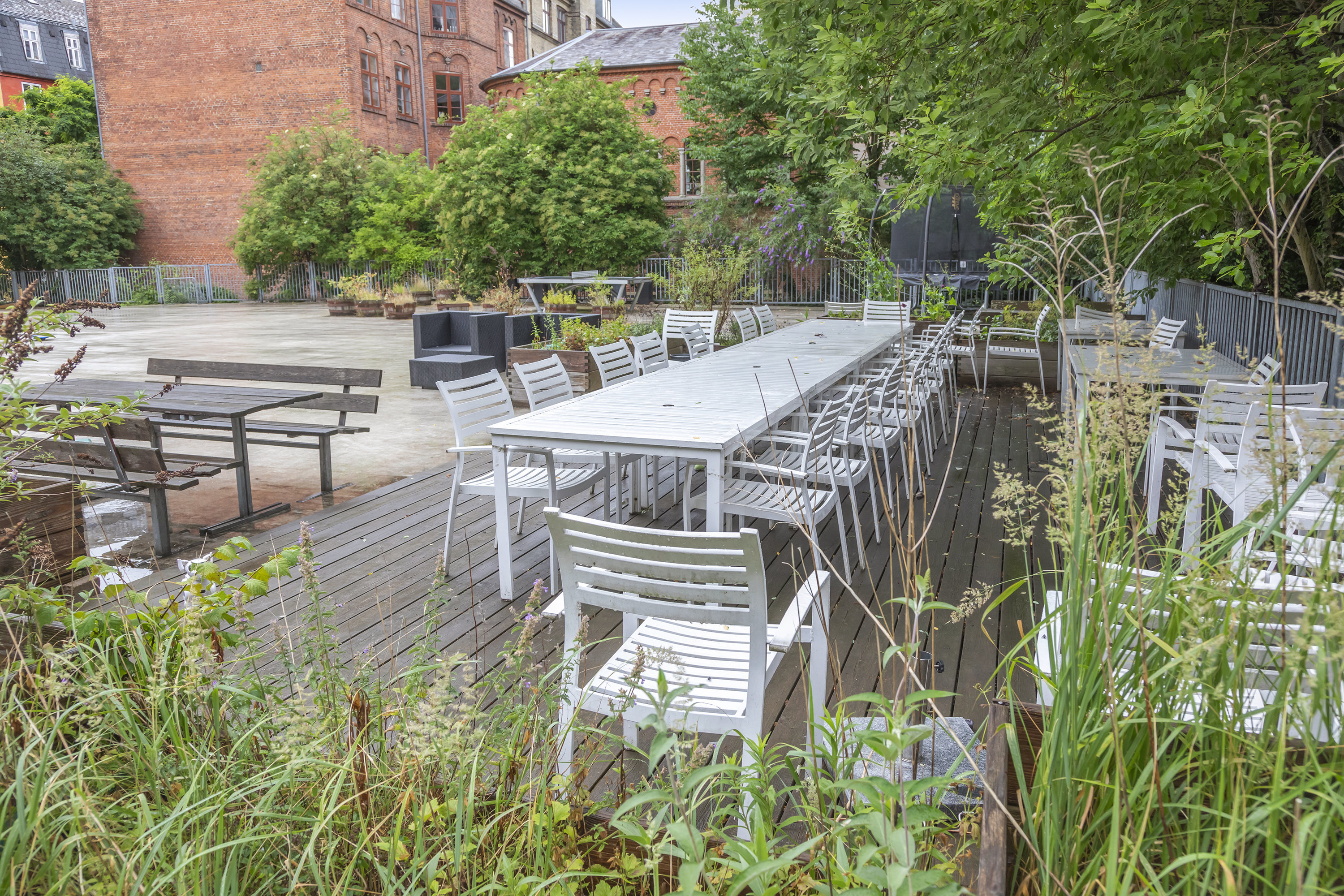 Fremhævet terrasse billede i fuldskærmstilstand. Billede af Bagerstræde 5, 1. tv., 1617 København V