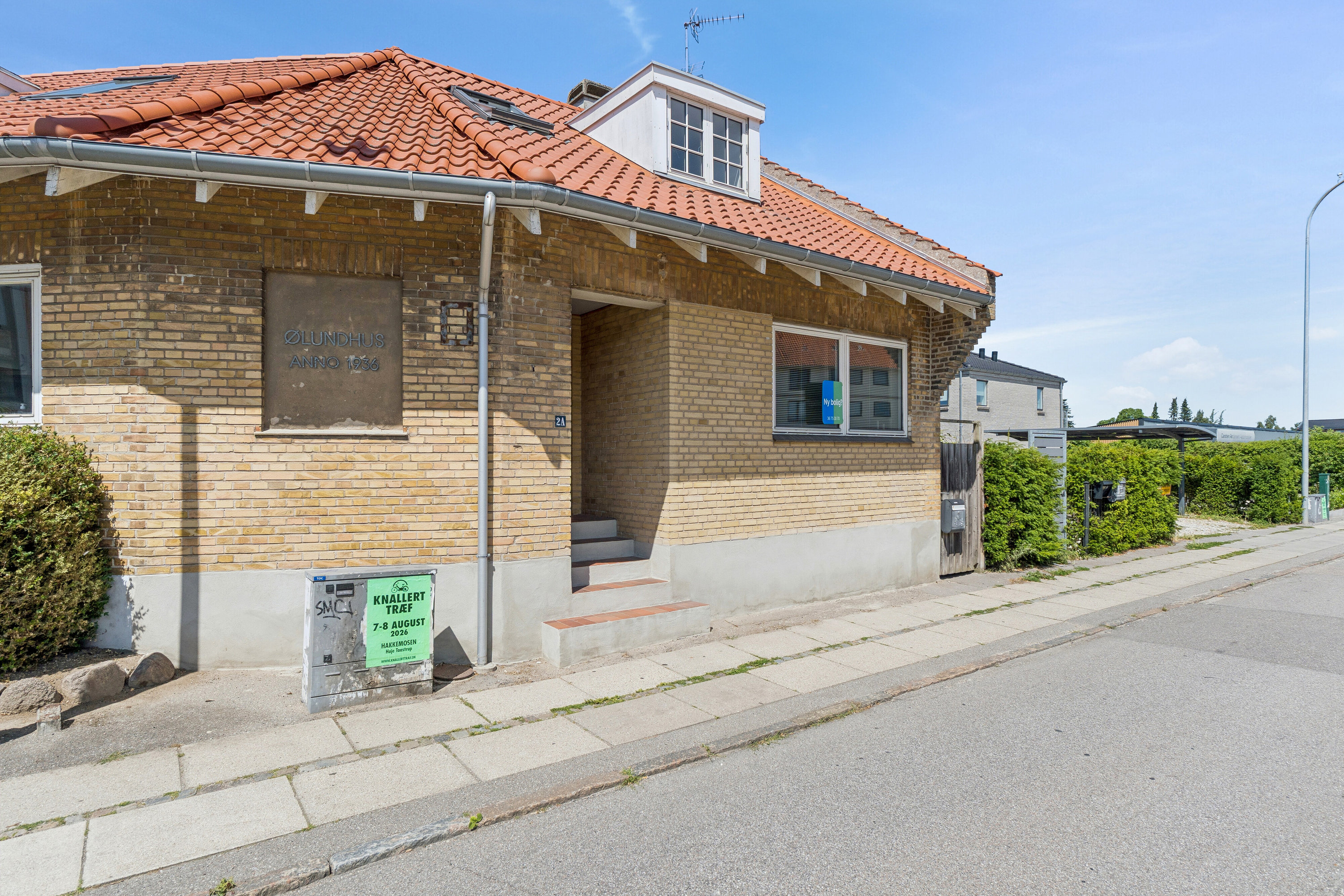 Fremhævet set fra vejen billede i fuldskærmstilstand. Billede af Hjørnagervej 2A, 2650 Hvidovre