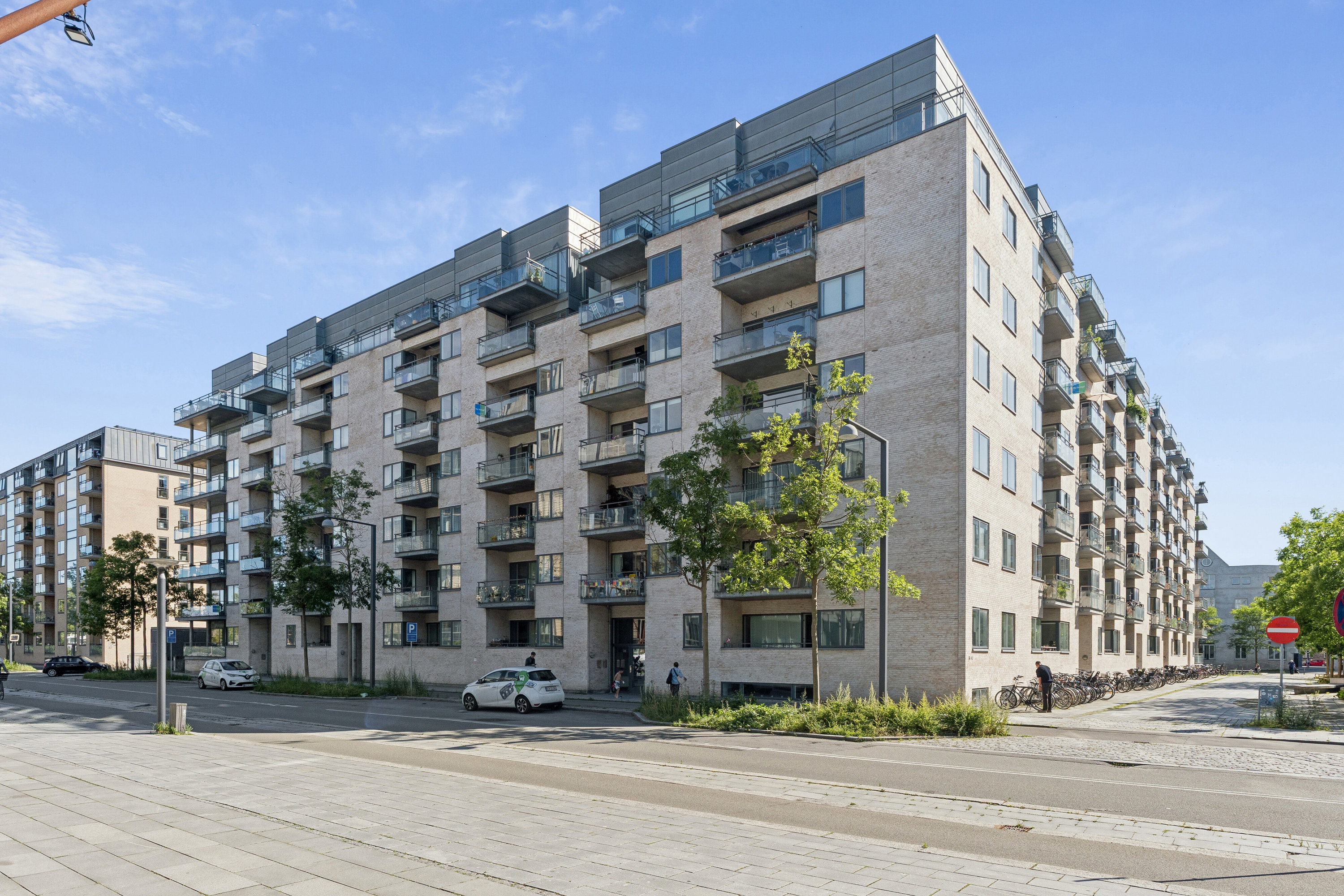 Fremhævet facade billede i fuldskærmstilstand. Billede af Weidekampsgade 37, 4. tv., 2300 København S