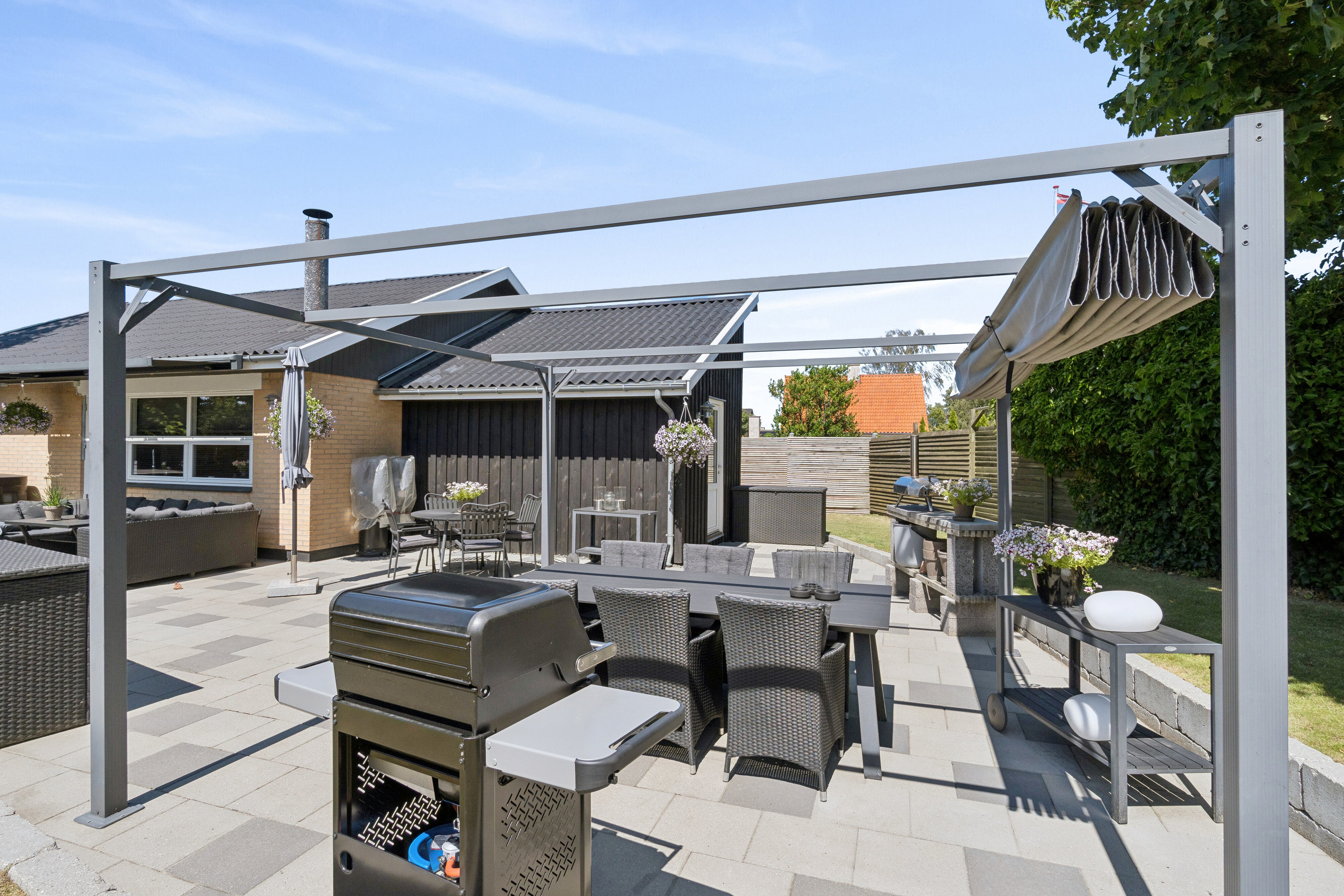 Fremhævet terrasse billede i fuldskærmstilstand. Billede af Sandskåret 3B, Asserbo, 3360 Liseleje