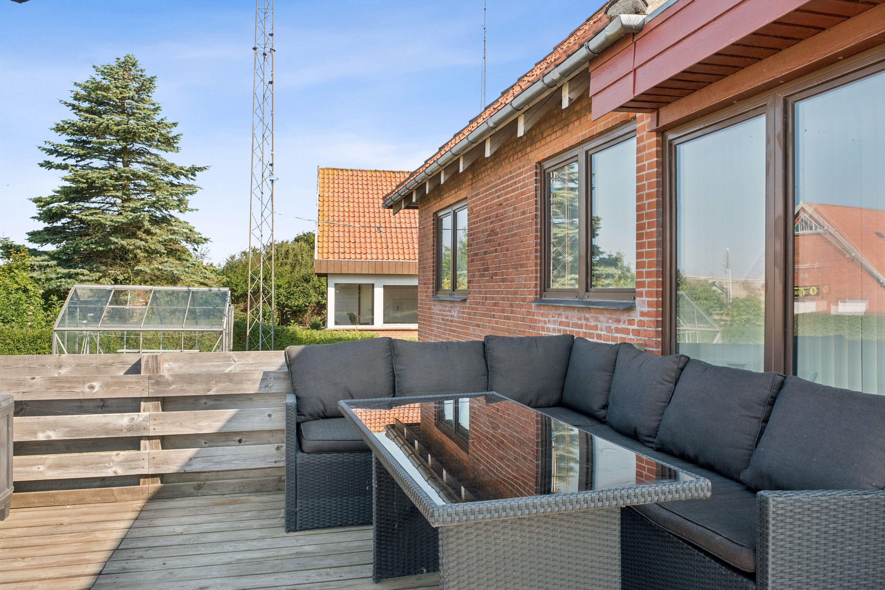 Fremhævet terrasse billede i fuldskærmstilstand. Billede af Maagevej 28, 4760 Vordingborg