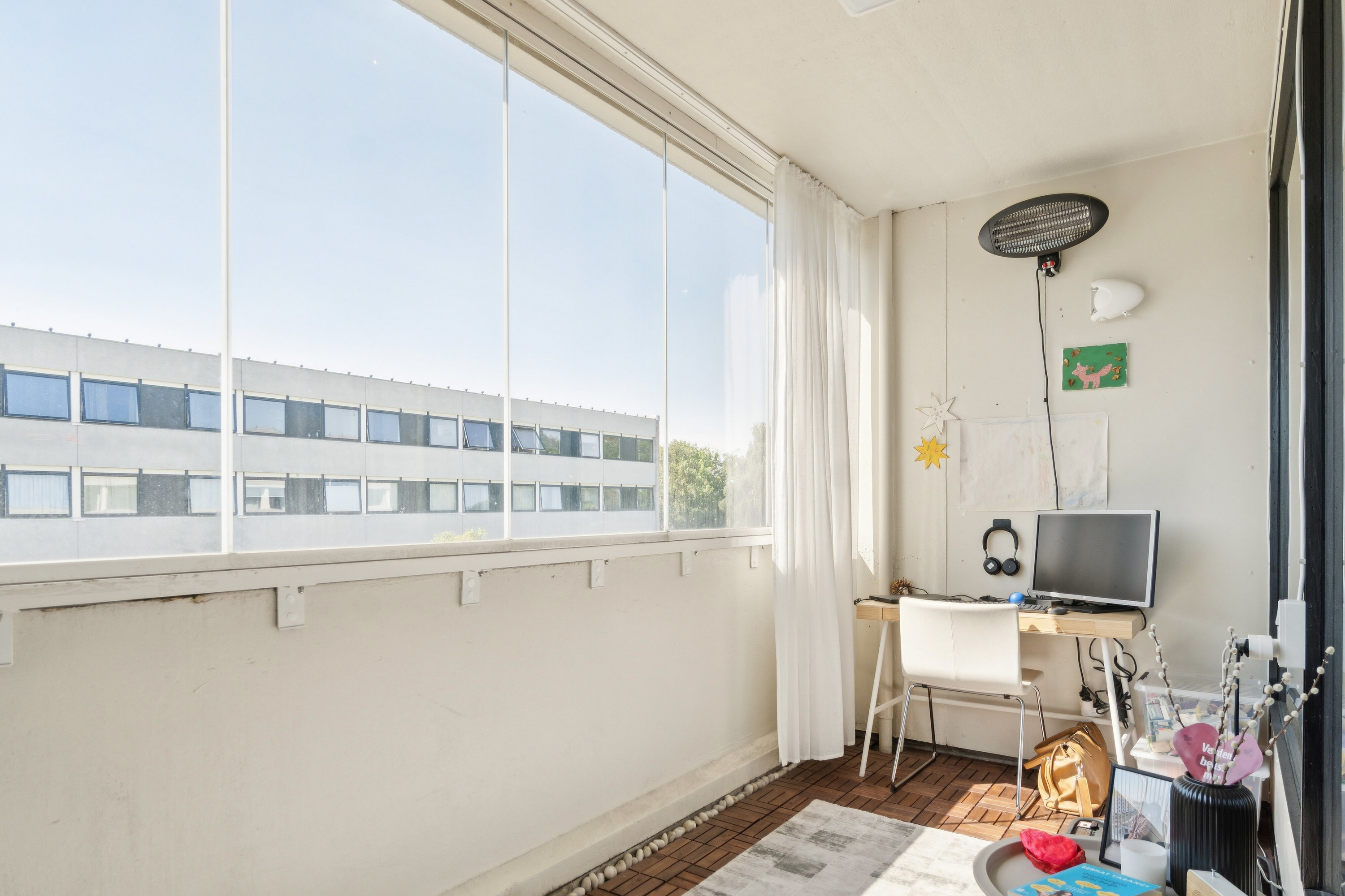 Fremhævet altan billede i fuldskærmstilstand. Billede af Grøndalsvej 58, 2. 4., 8260 Viby J