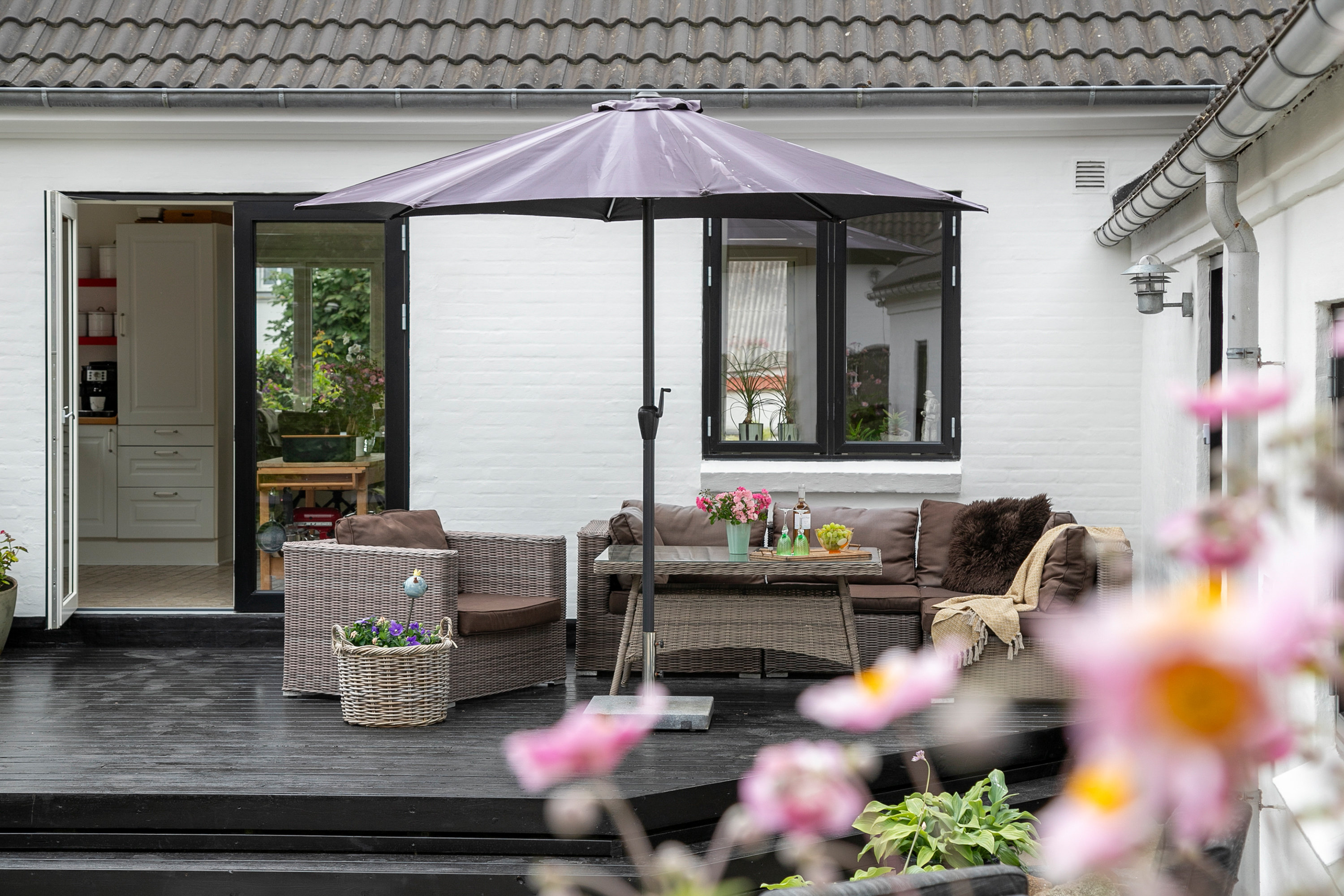 Fremhævet terrasse billede i fuldskærmstilstand. Billede af Limfjordsgade 57, Gjøl, 9440 Aabybro