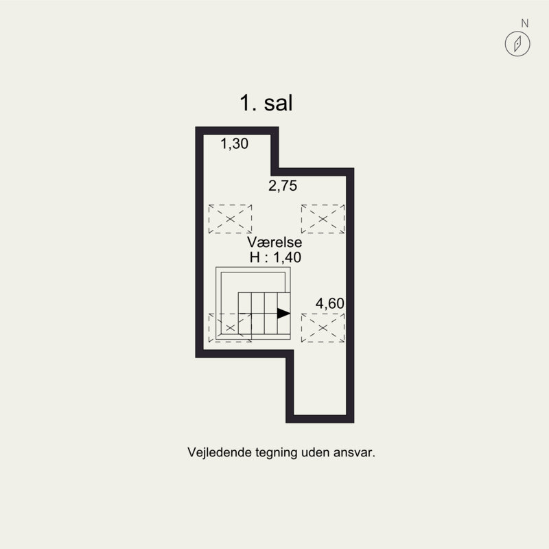 Plantegninger billede af Willemoesgade 25, 4. th., Trøjborg, 8200 Aarhus Nord